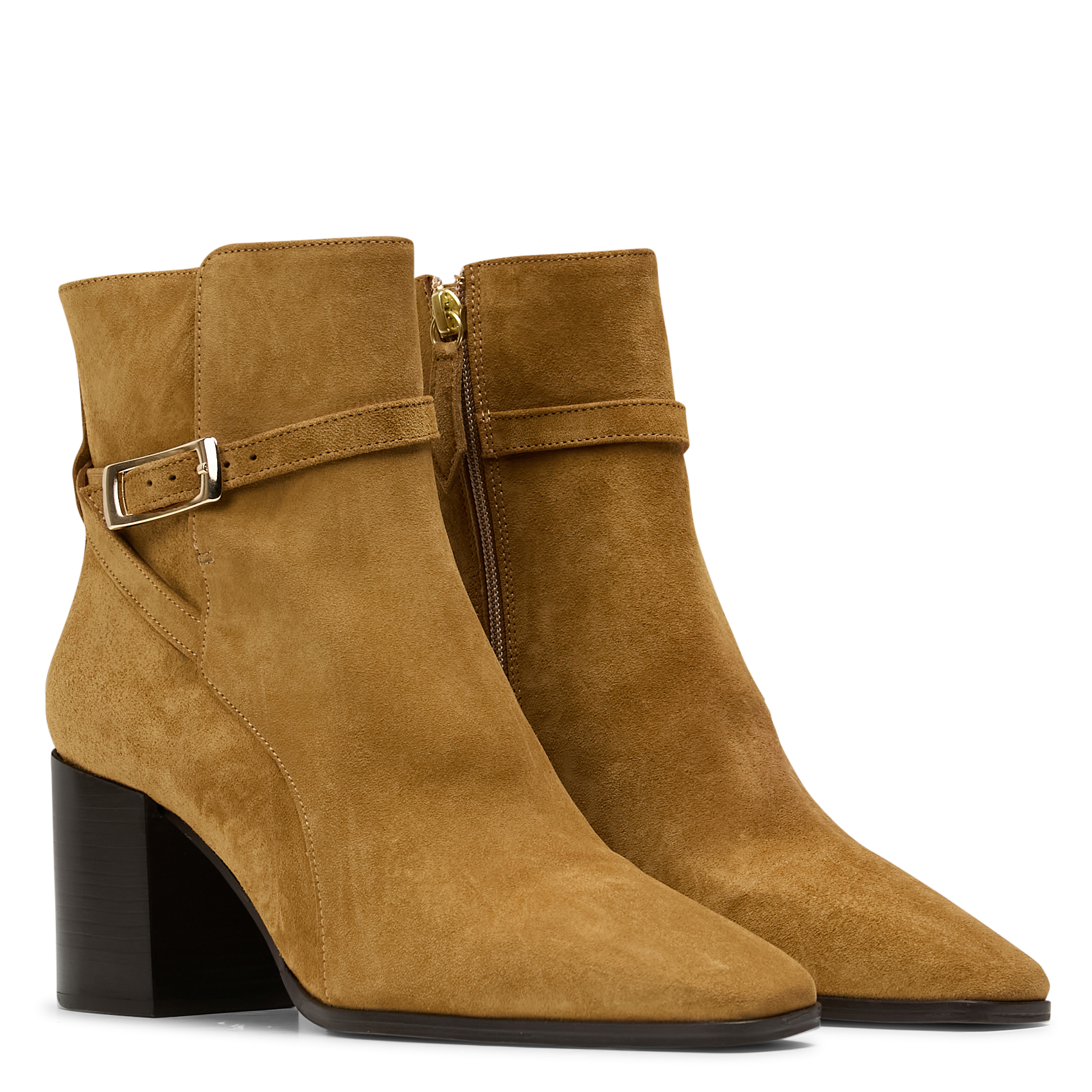 Bottines en cuir n°668 RIVECOUR Marron