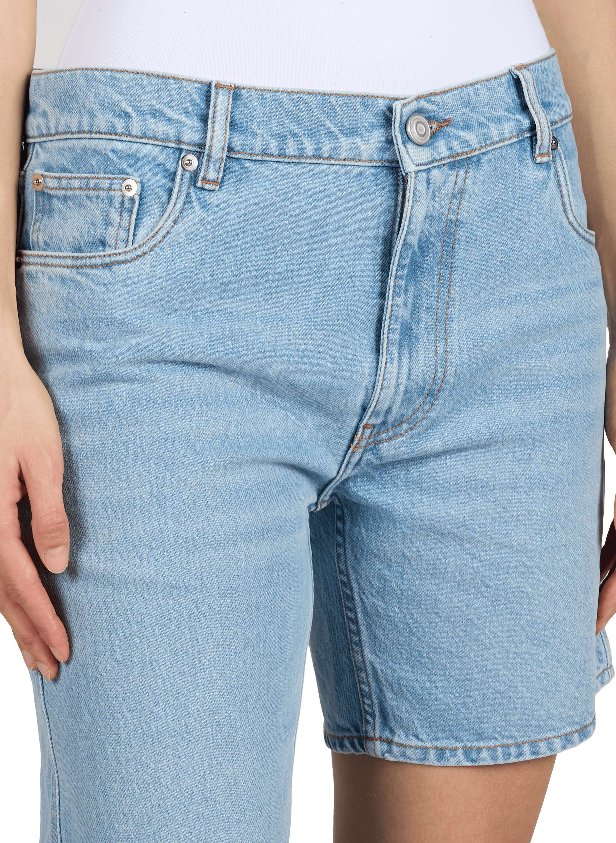 Cotton short and long leg jeans COPERNI Blue