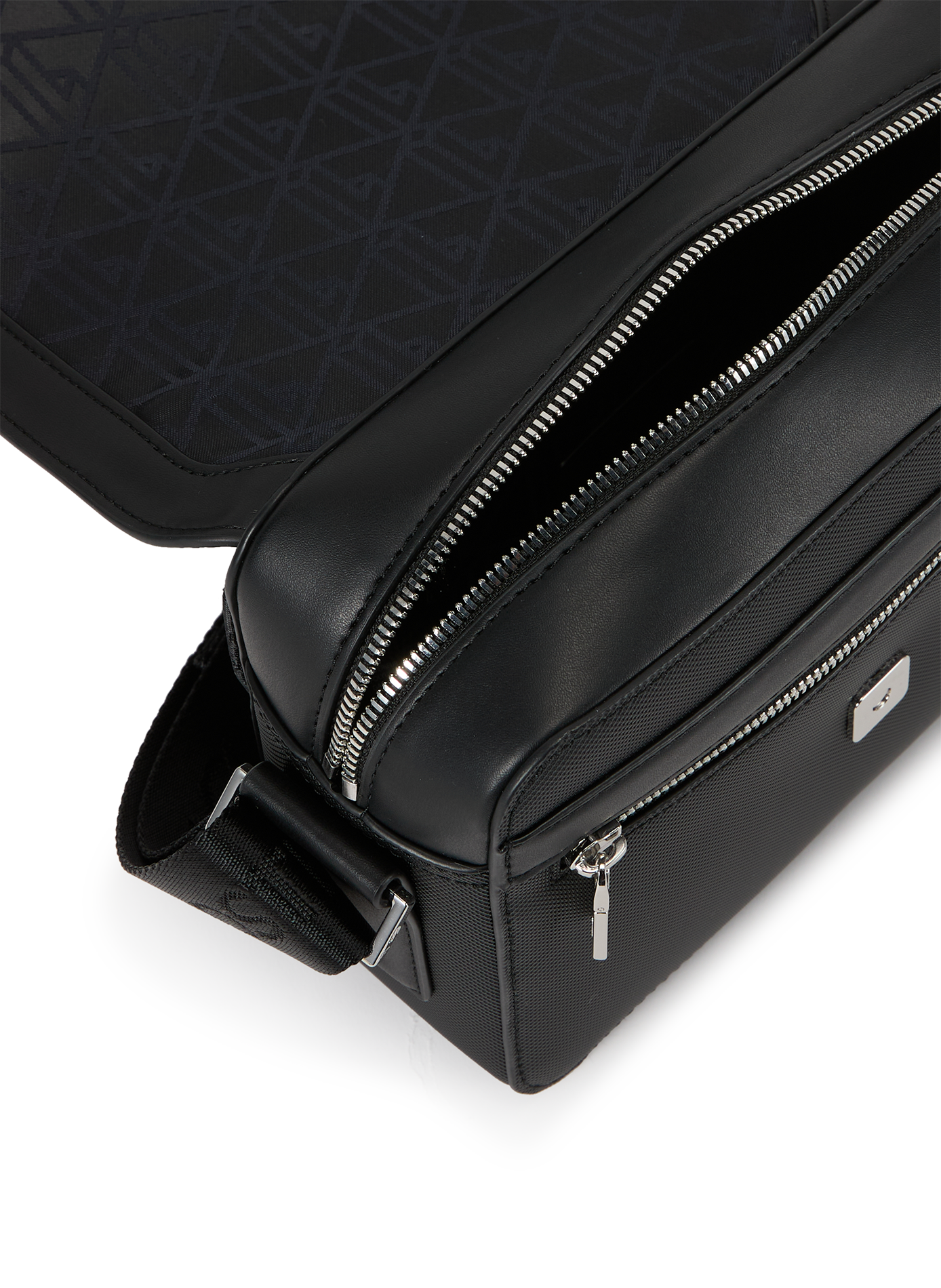 Adjustable shoulder bag  LACOSTE Black