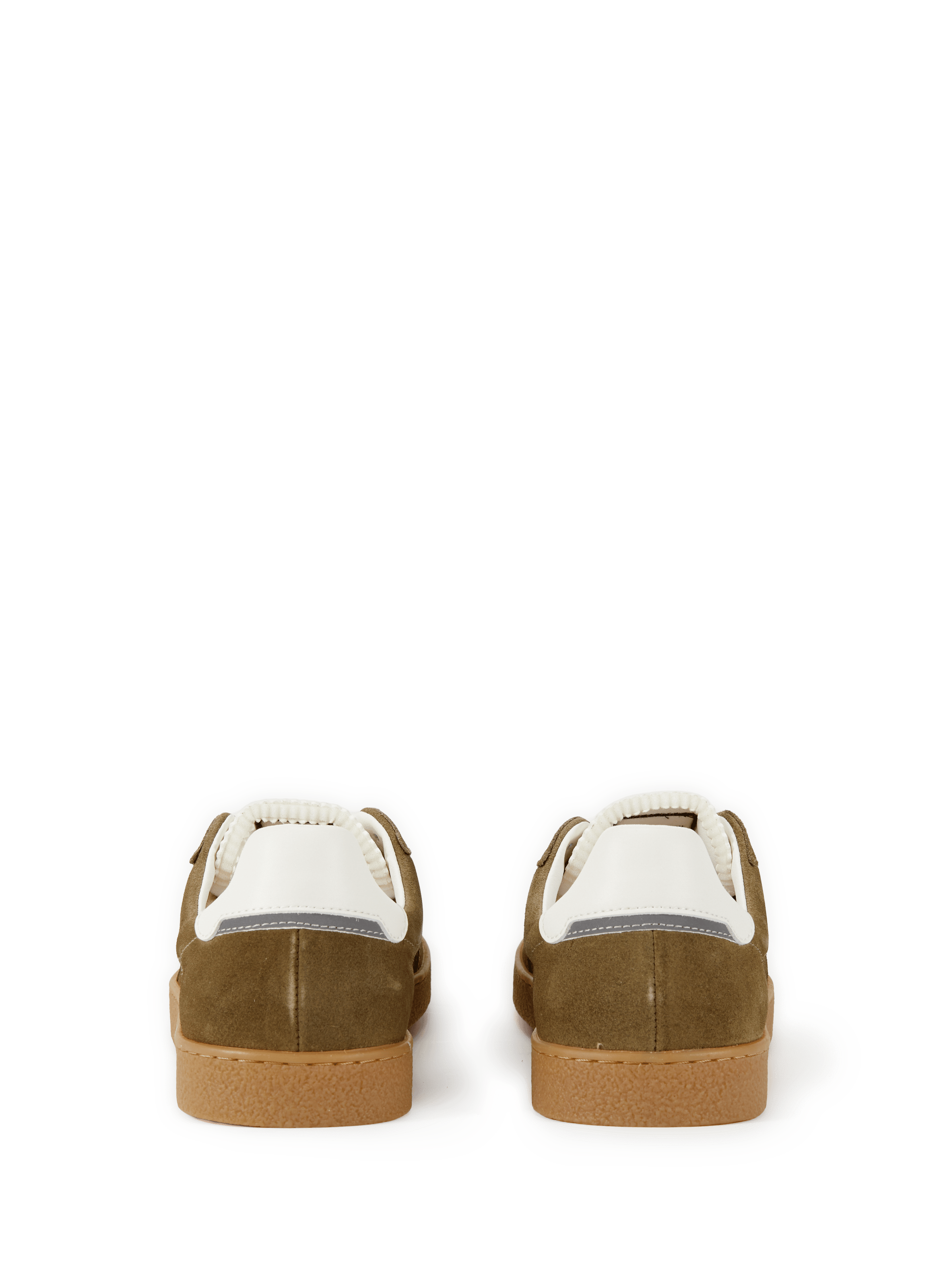 Baskets en cuir FAGUO Kaki