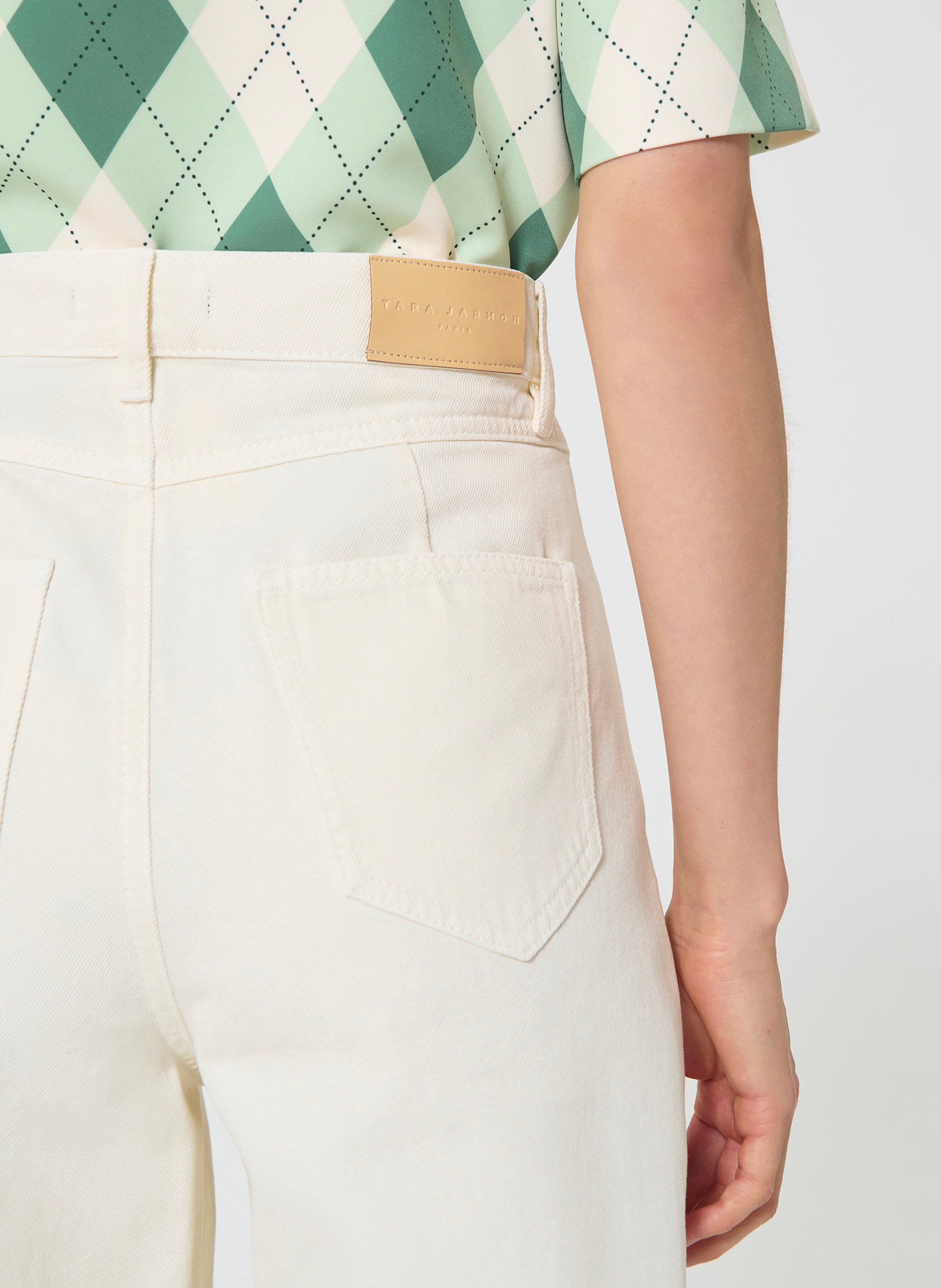 Jeans jules TARA JARMON Blanc