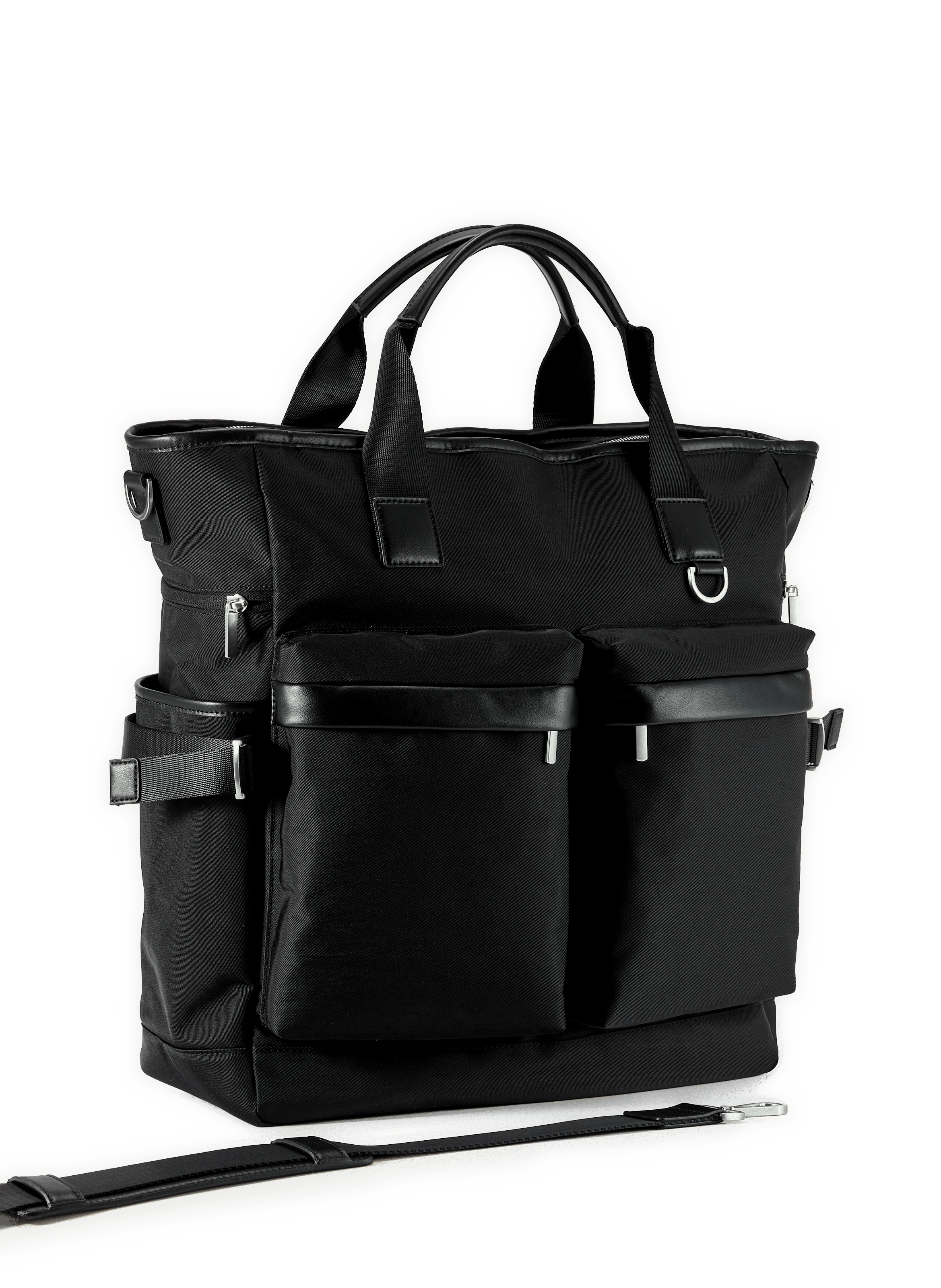 Plain handbag SAISON 1865 Black