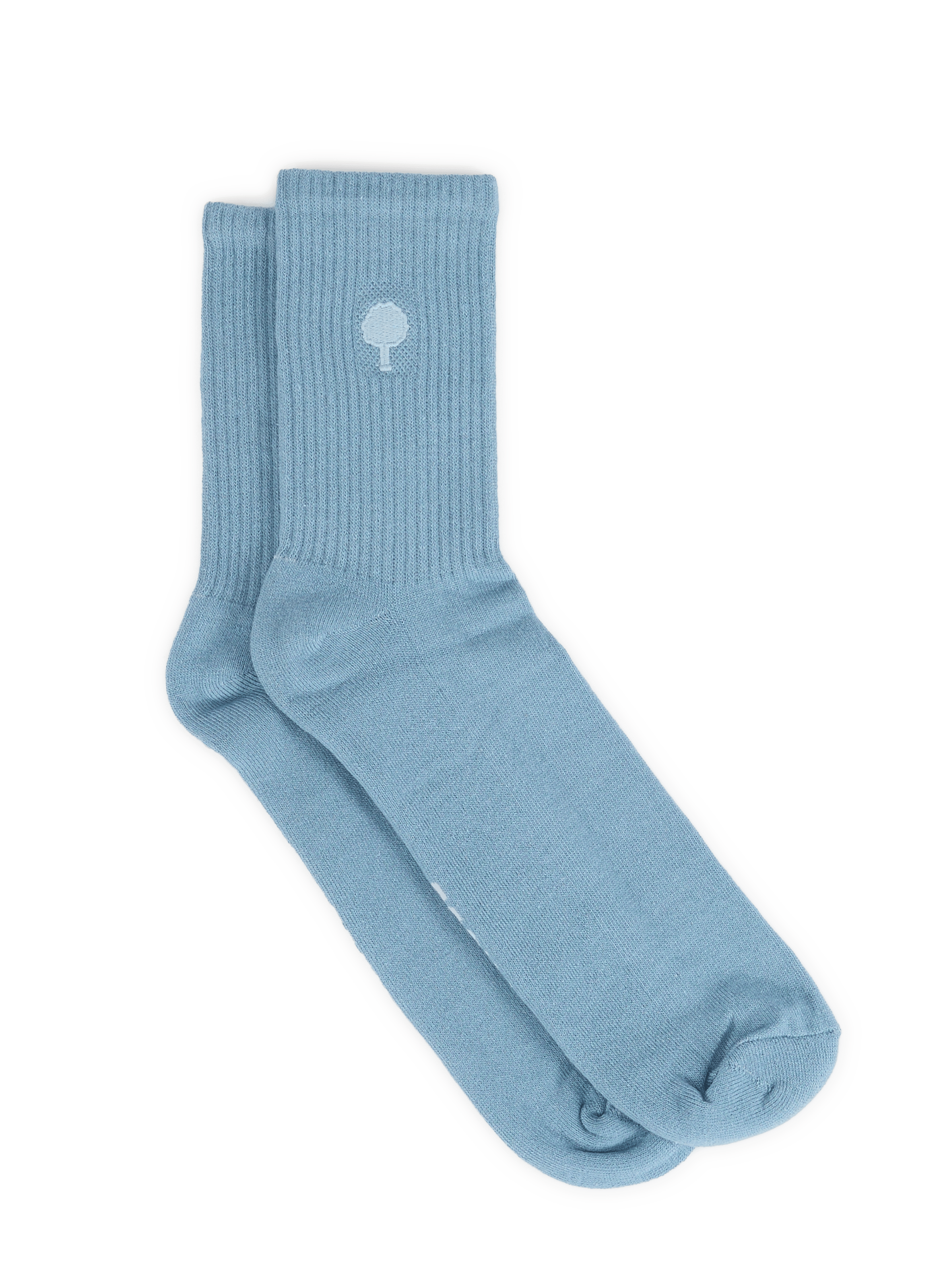 Cotton mid-high socks FAGUO Blue