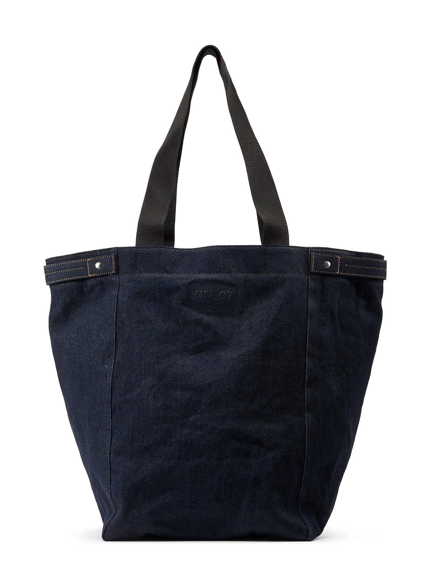 Sac cabas Grip en denim de coton NN.07 Bleu