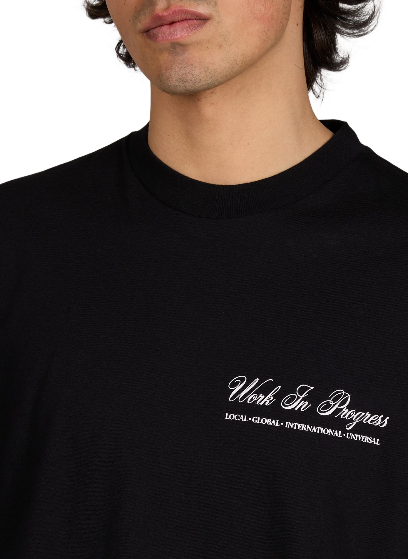 Cotton round-neck T-shirt CARHARTT WIP Black