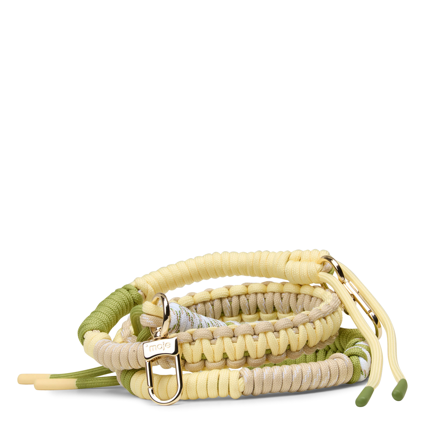 Bandoulière tressée MAJE Jaune