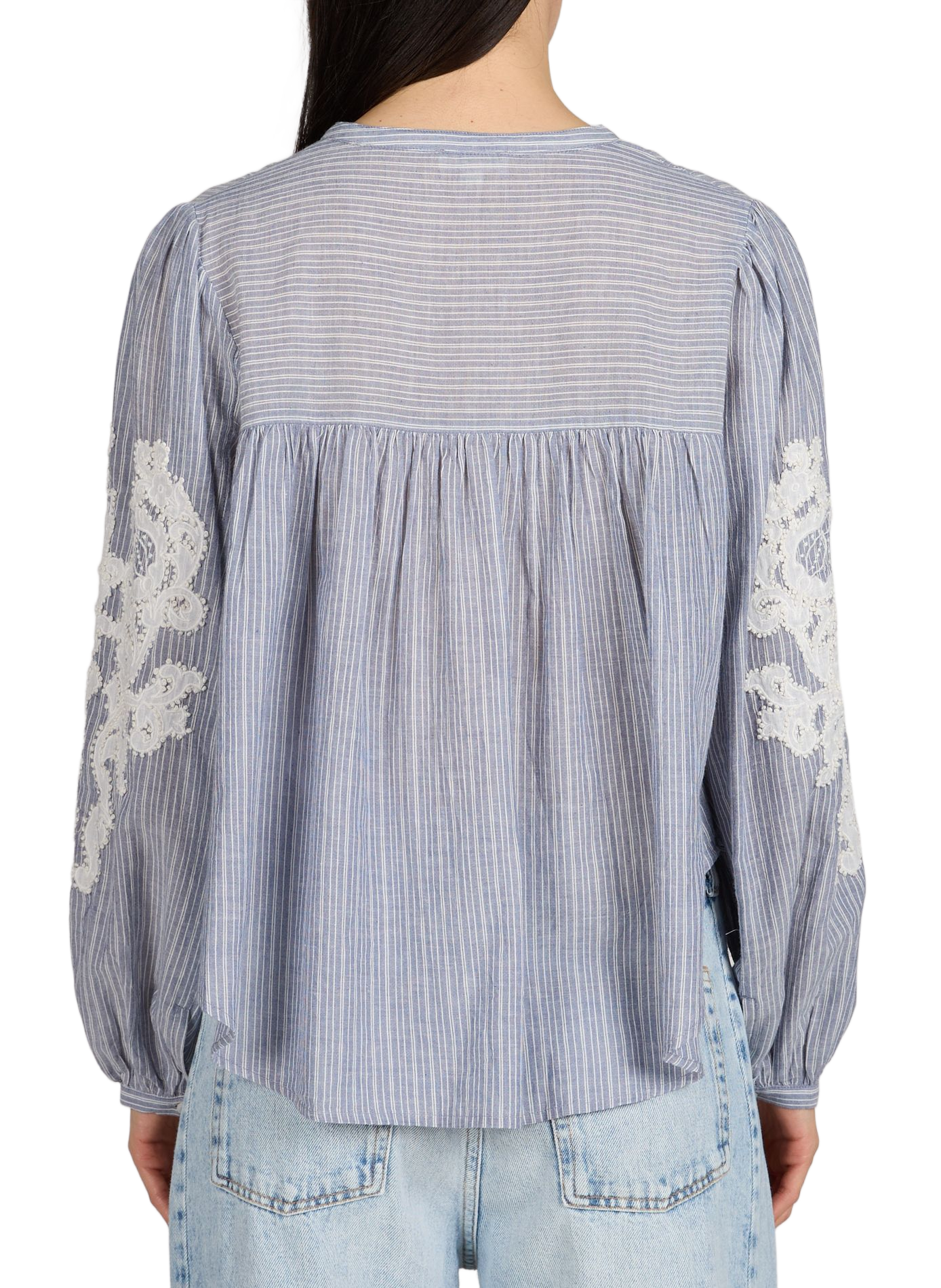 Jally cotton blouse  LOUISE MISHA Blue