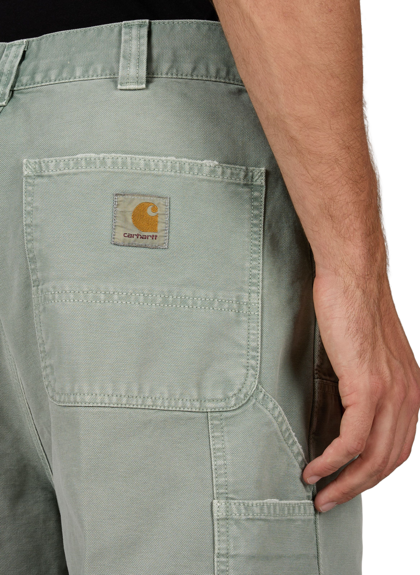 Bermuda en jean en coton CARHARTT WIP Vert