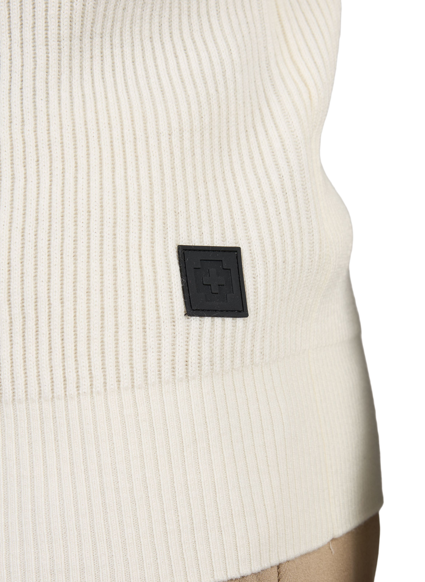 Ribbed wool-blend jumper STRELLSON Beige