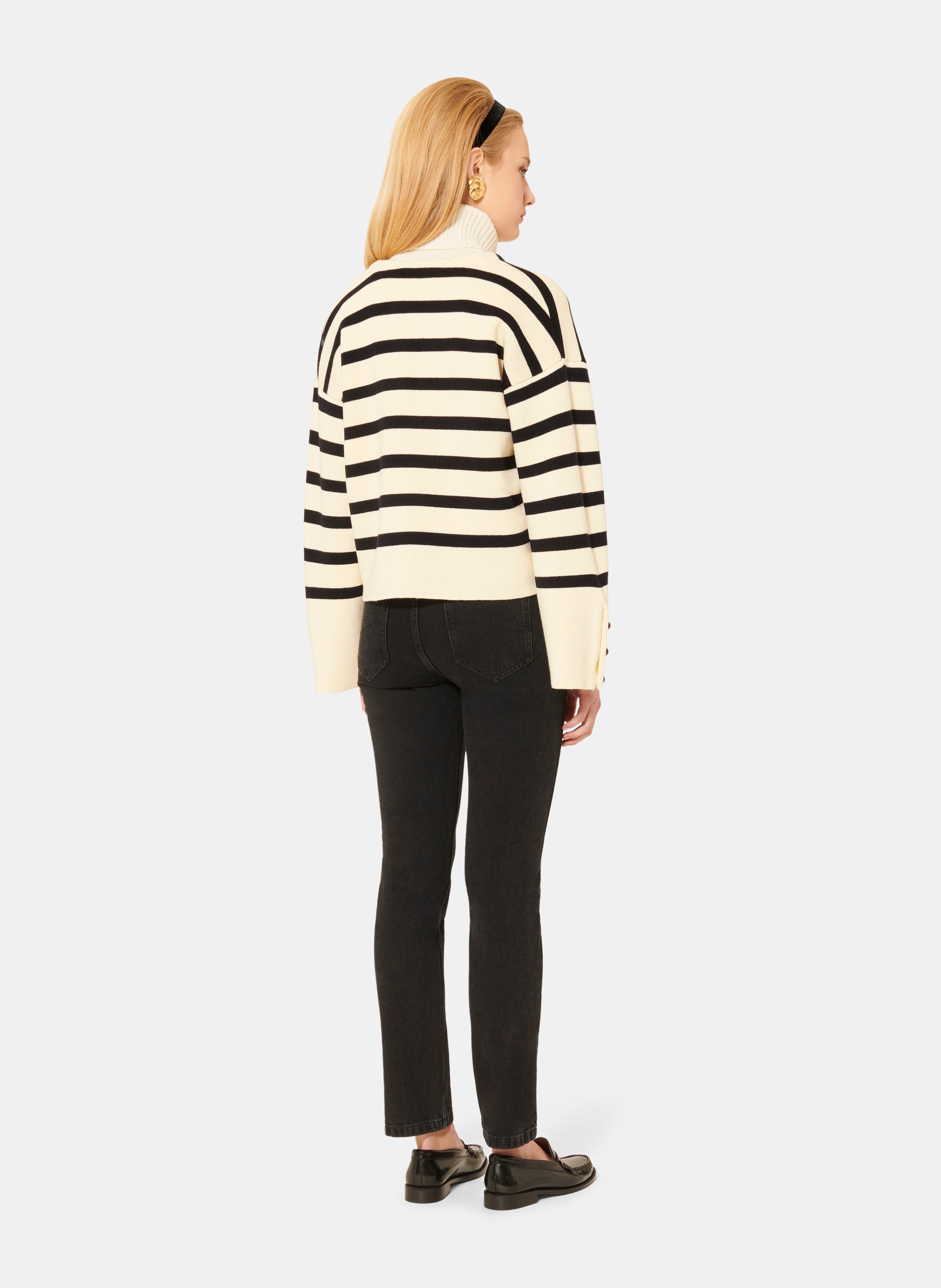 Pull plongeoir TARA JARMON Blanc