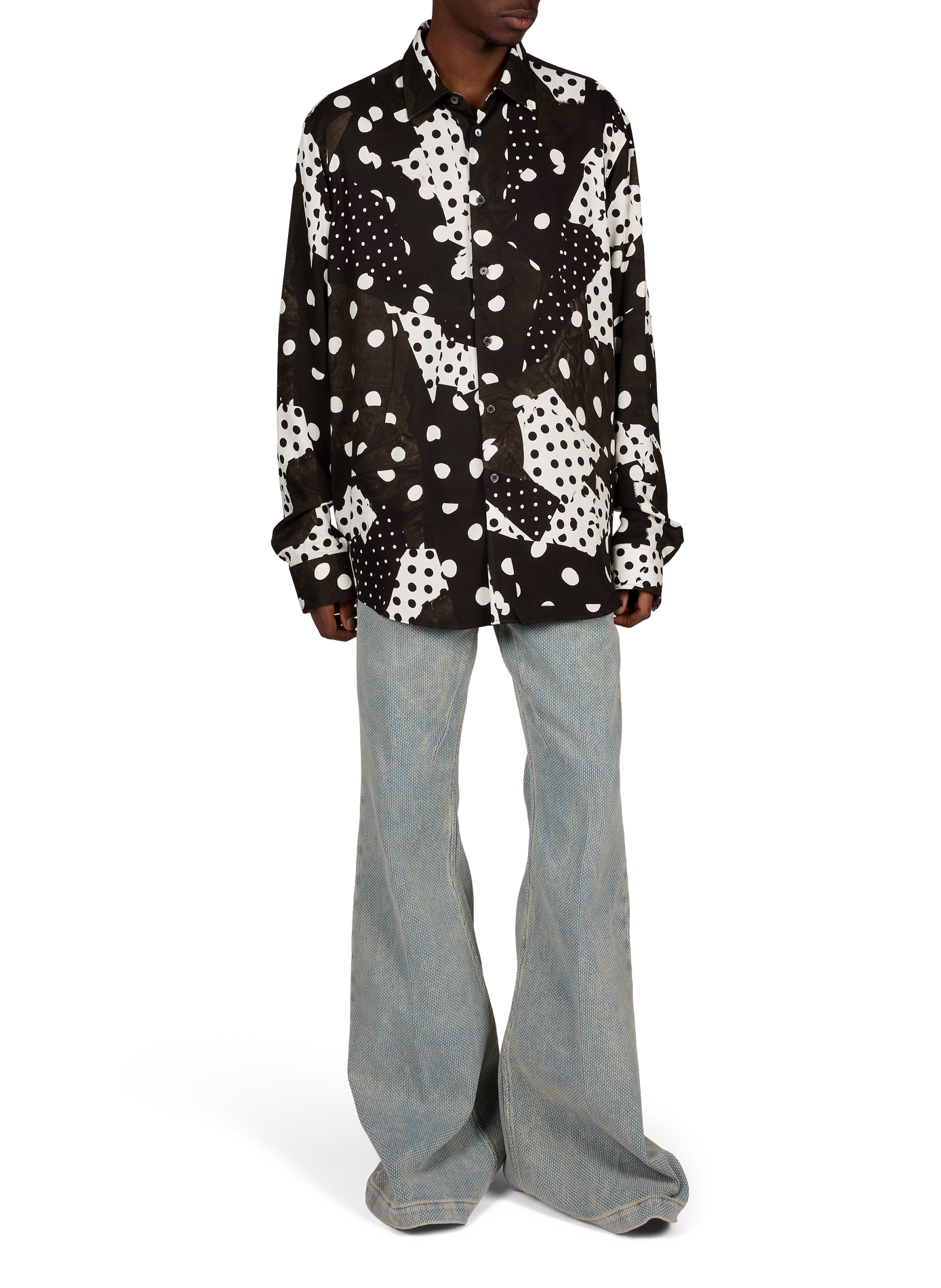Printed flowing shirt PAUL SMITH Black