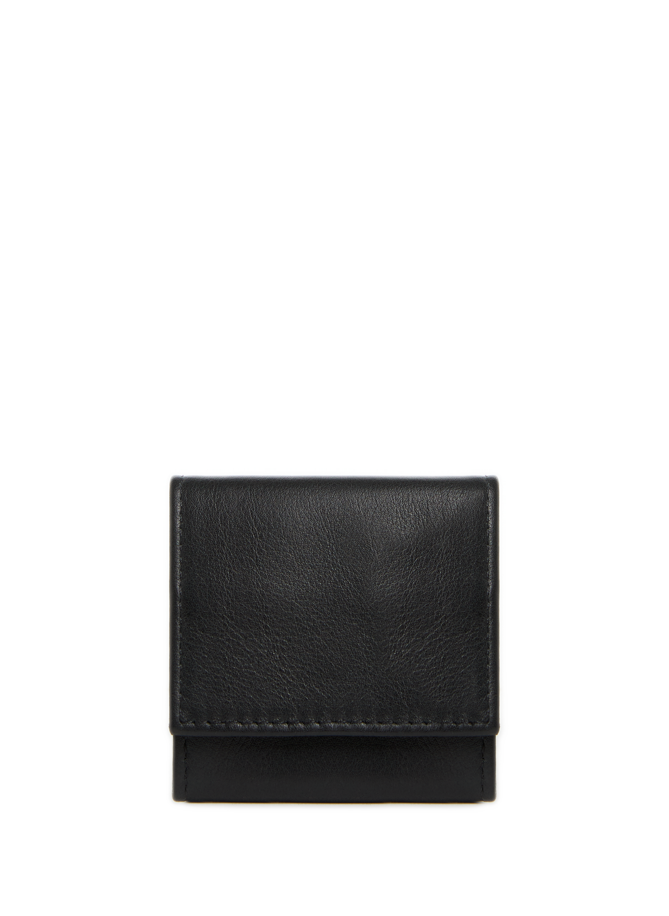 SAISON 1865 Leather coin purse Black