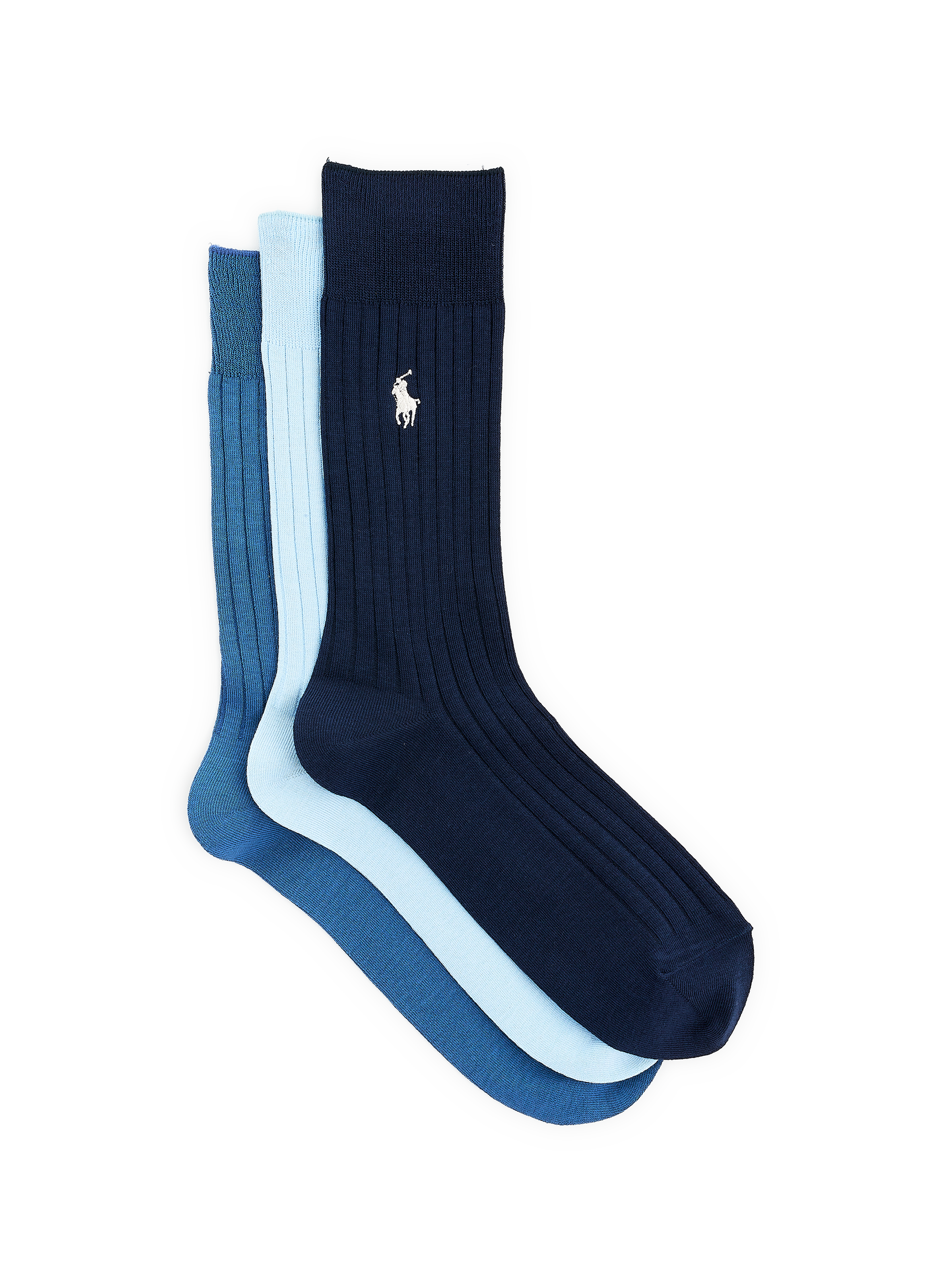 Lot de 3 paires de chaussettes POLO RALPH LAUREN Bleu
