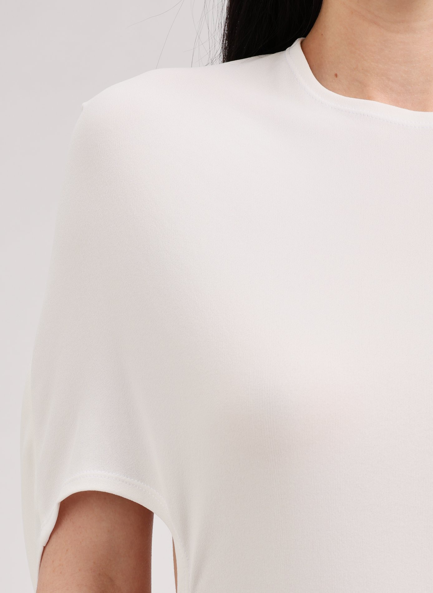 La robe Salerno JACQUEMUS Blanc