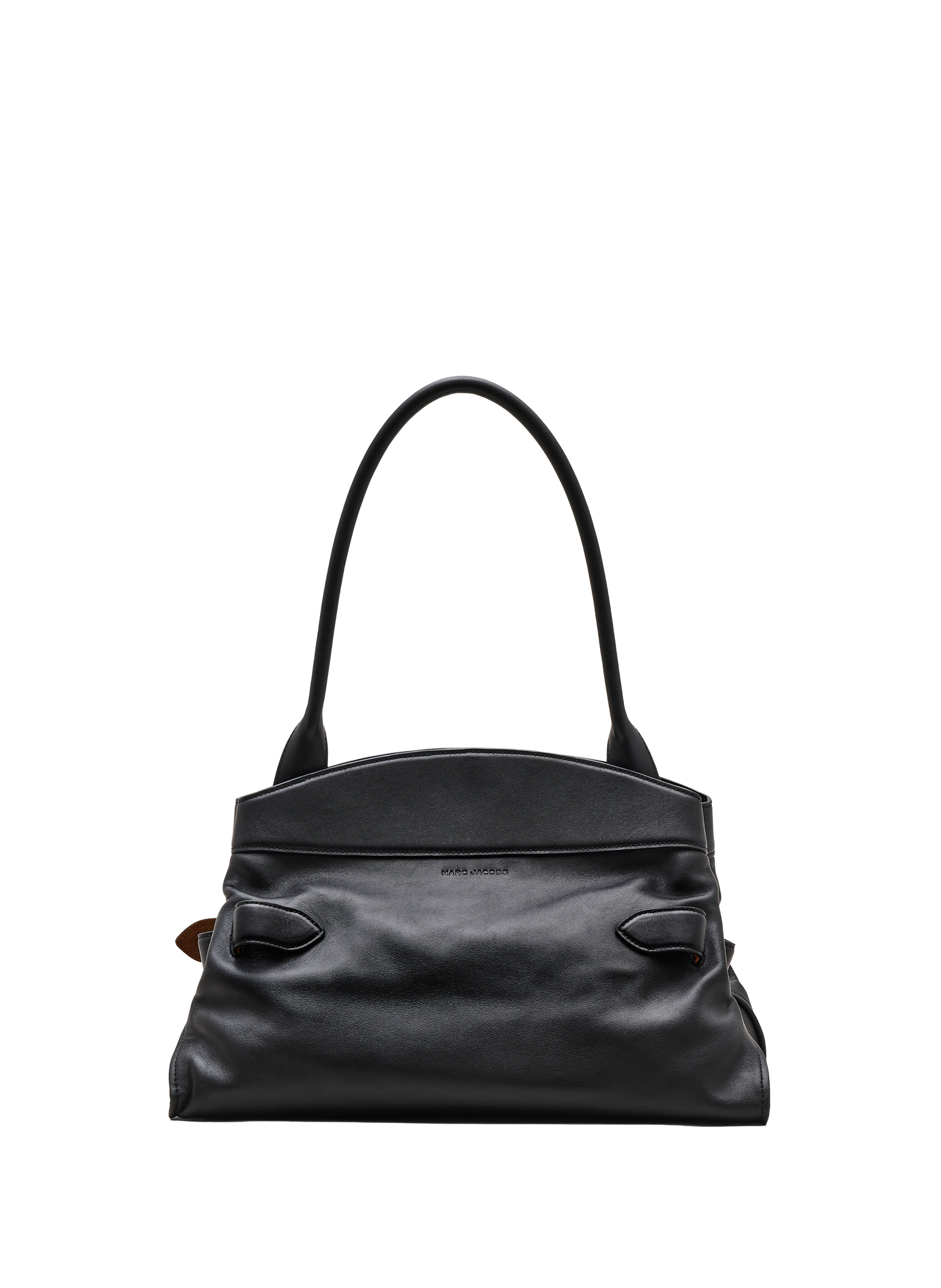 MARC JACOBS Sac épaule Dakota Satchel en cuir de vache Black