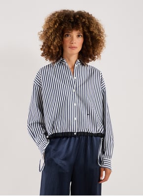 Chemise rayée en coton BELLEROSE Chemise rayée en coton BELLEROSE