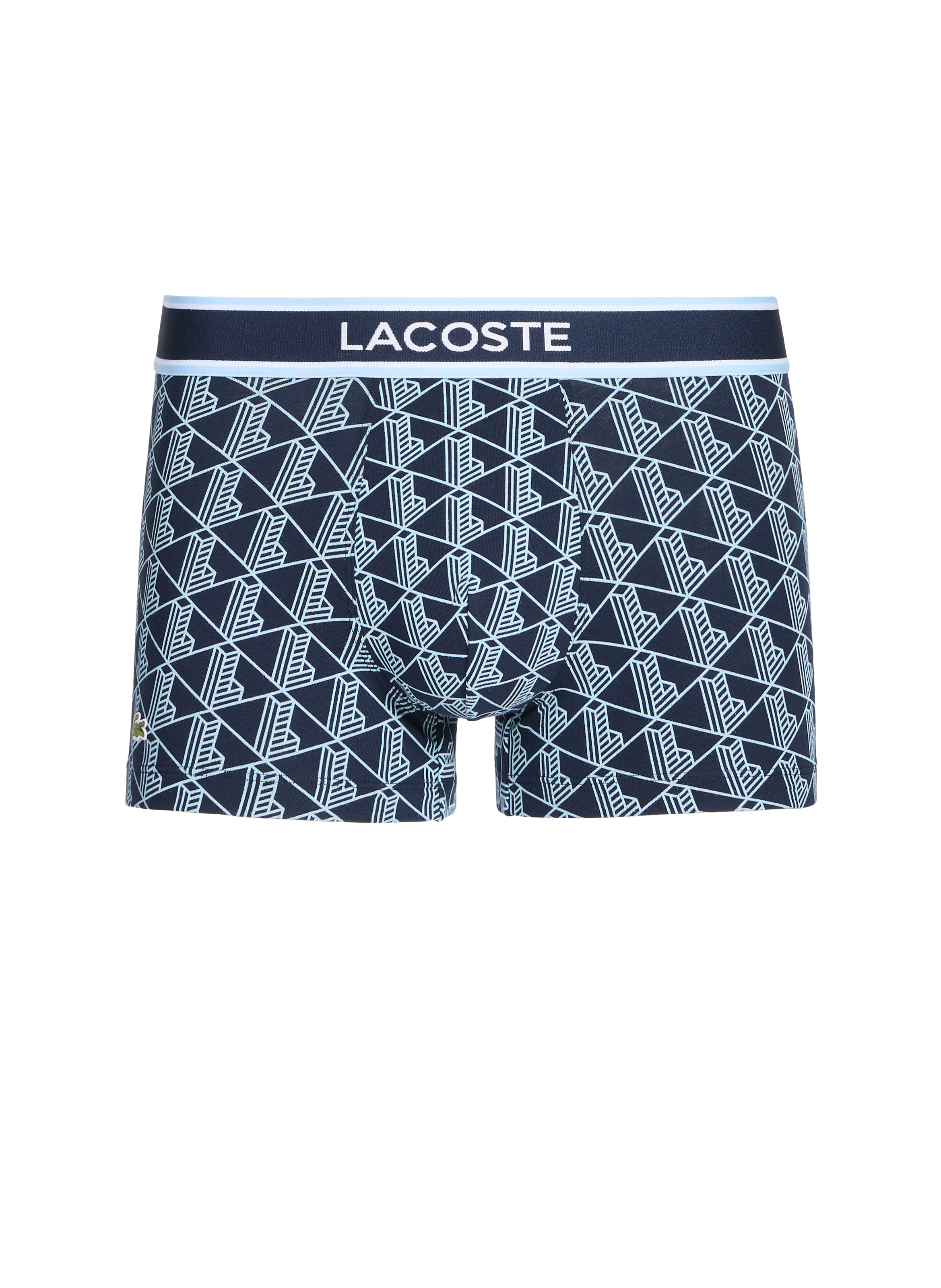 Lot de 3 boxers en coton mélangé LACOSTE Multicolore