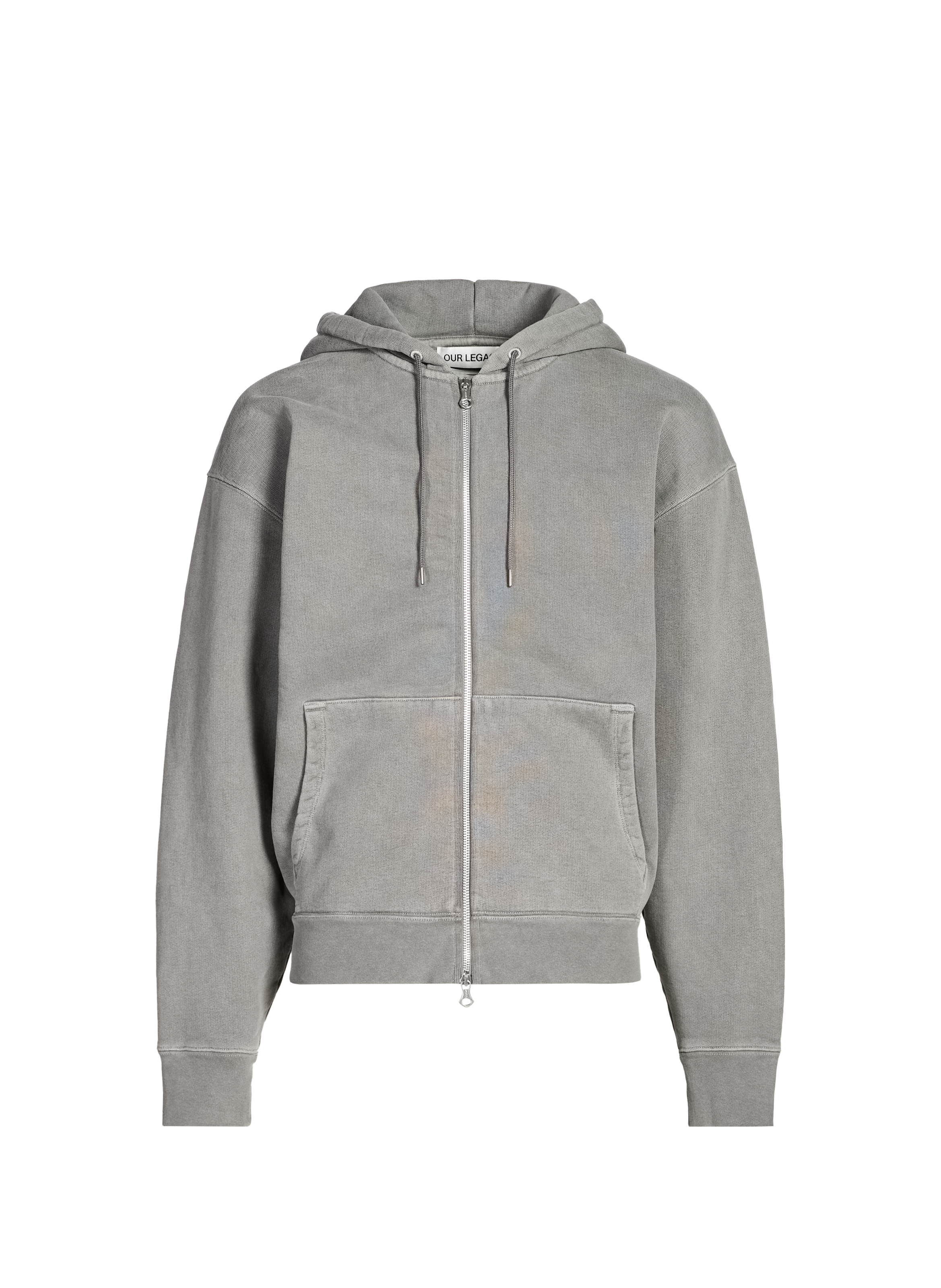 Hoodie à glissière OUR LEGACY Gris