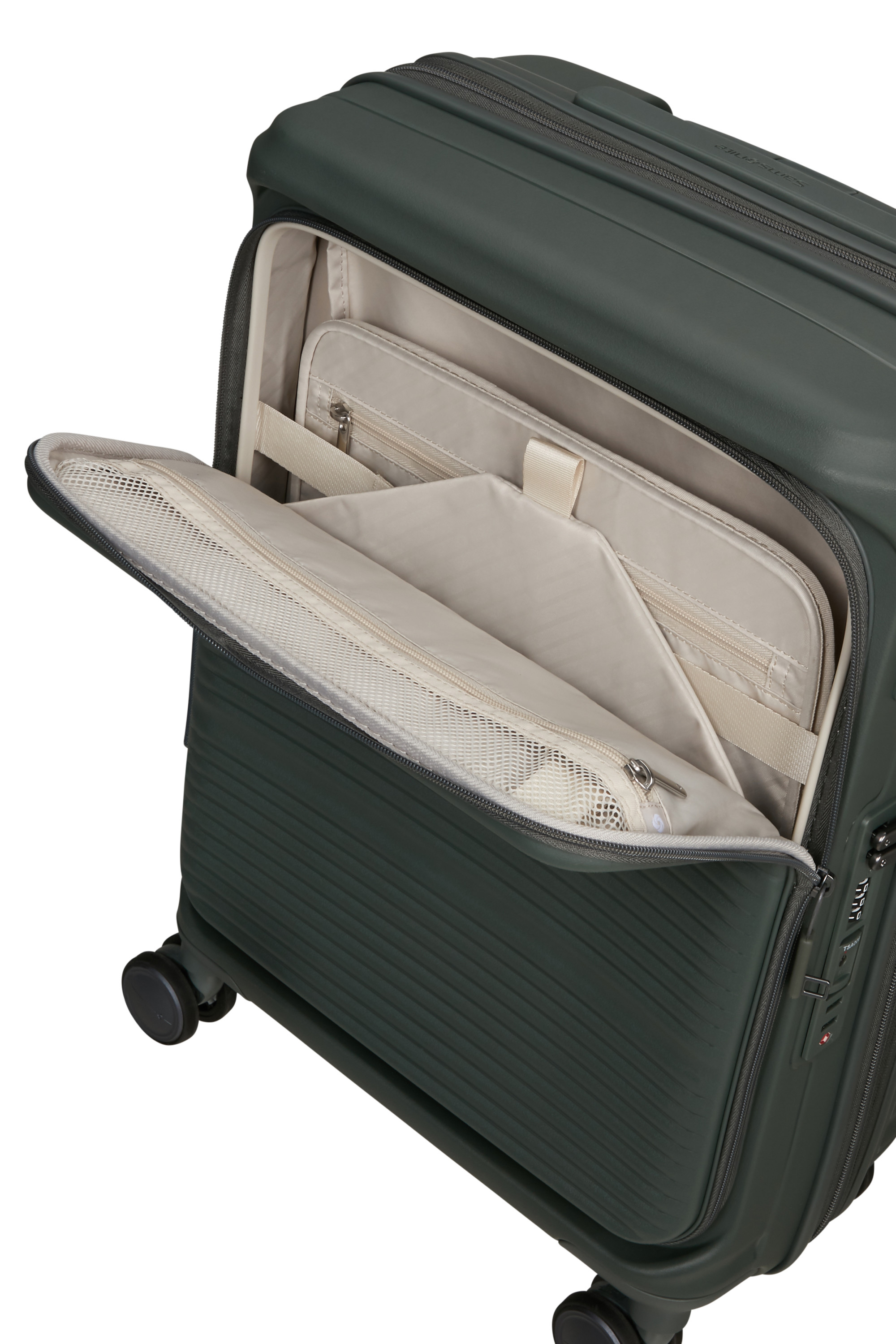 Paralux hs valise 4 roues taille s SAMSONITE Vert