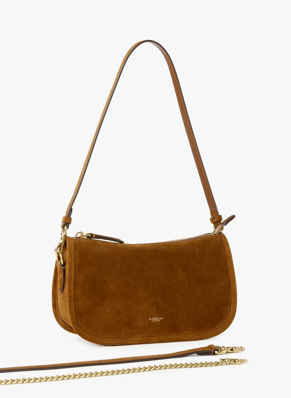 Leather Shoulder bag | Brown by COACH Leather Shoulder bag Brown