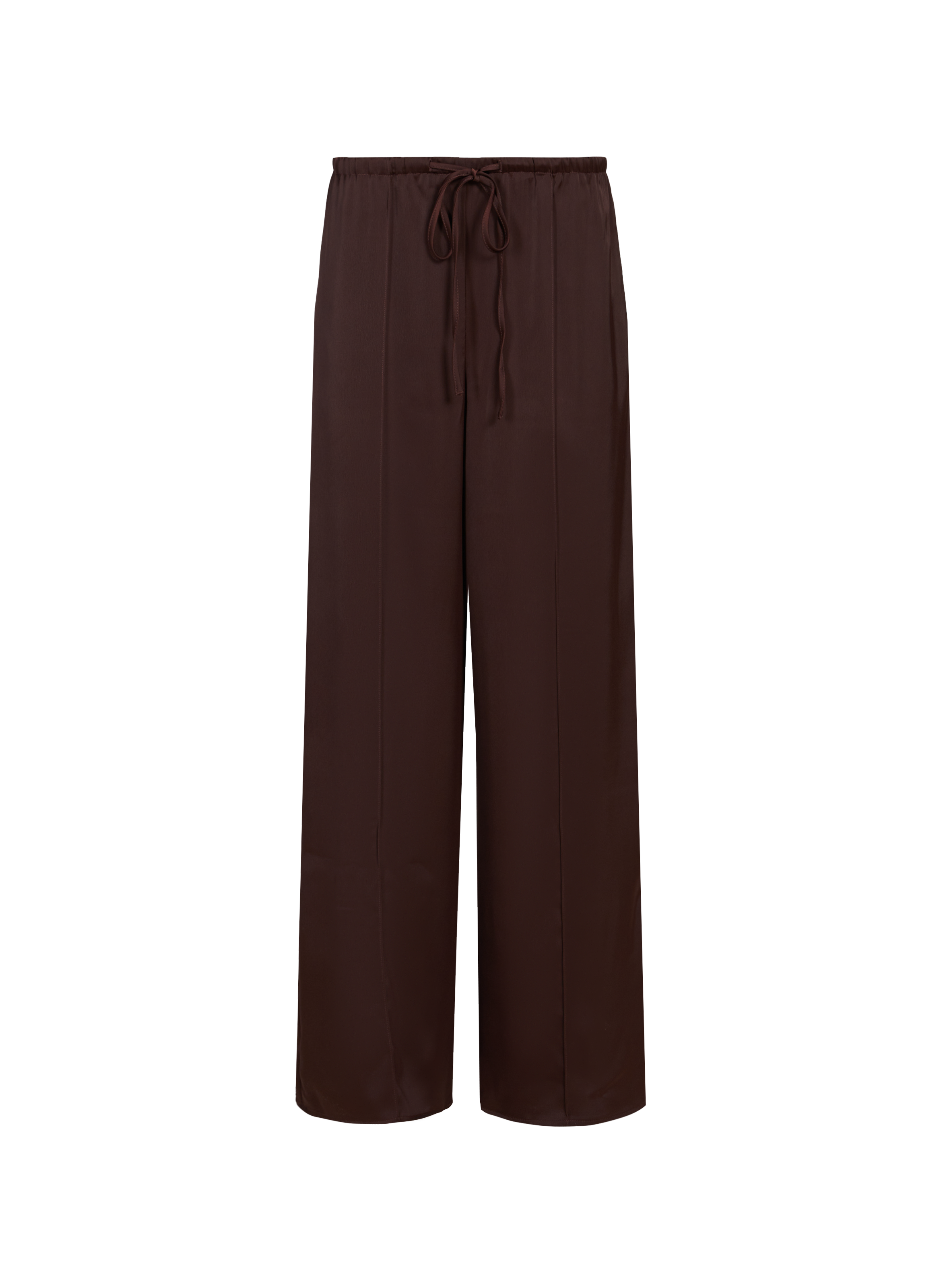 Tsana satin wide-leg pants TOPSHOP Red