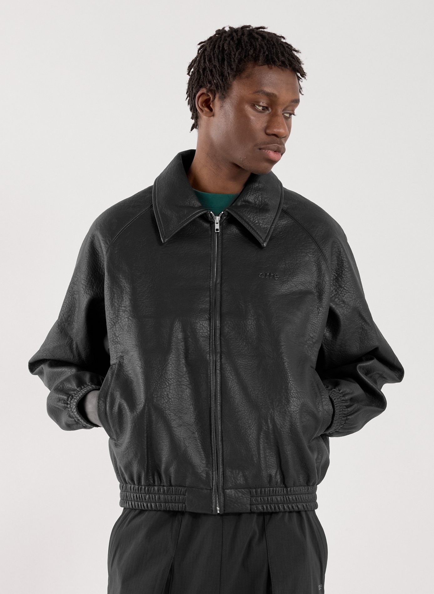 Oversized jacket with a classic collar ARTE ANTWERP Black
