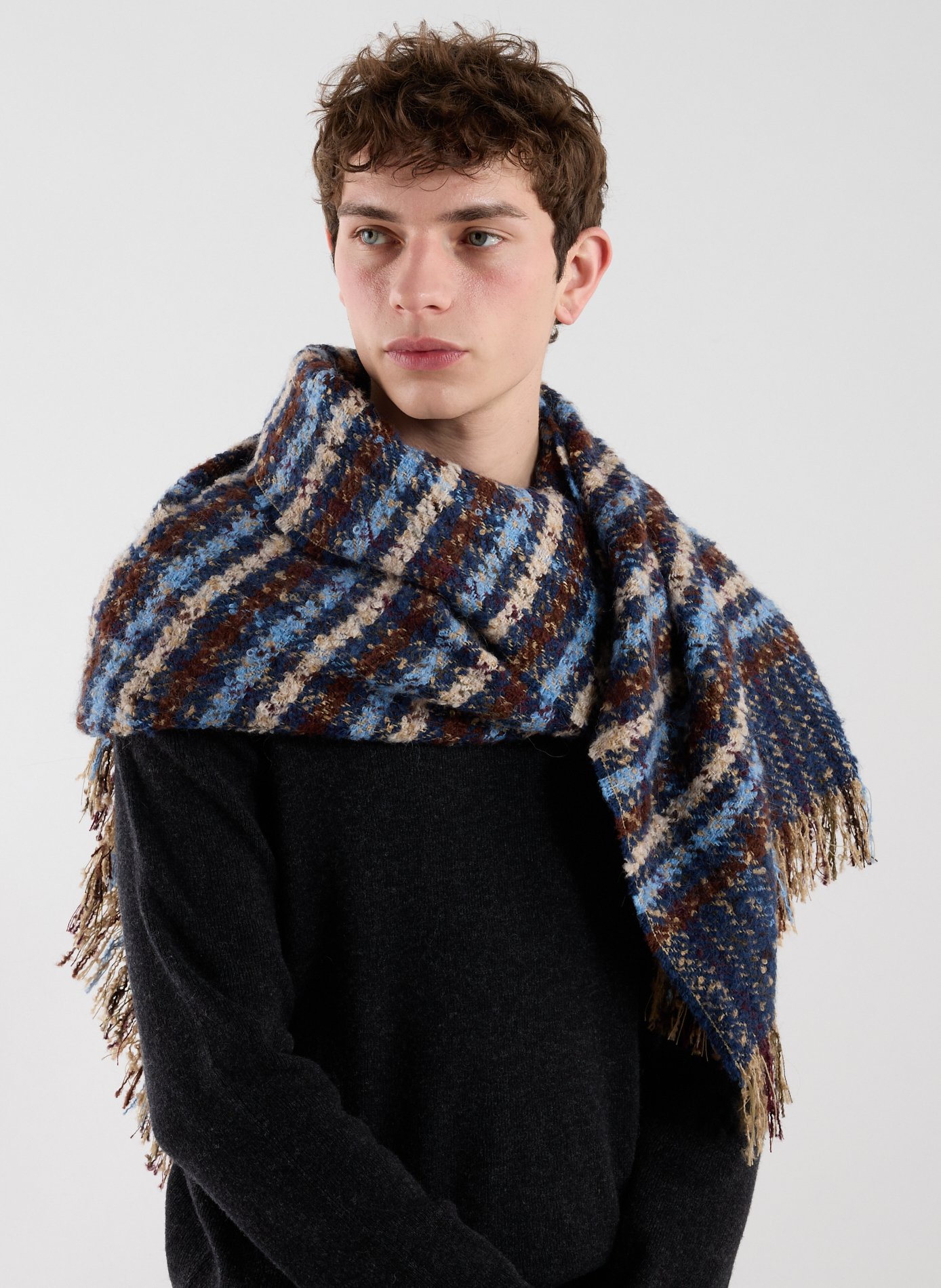 Check Scarf SAISON 1865 Multicolour