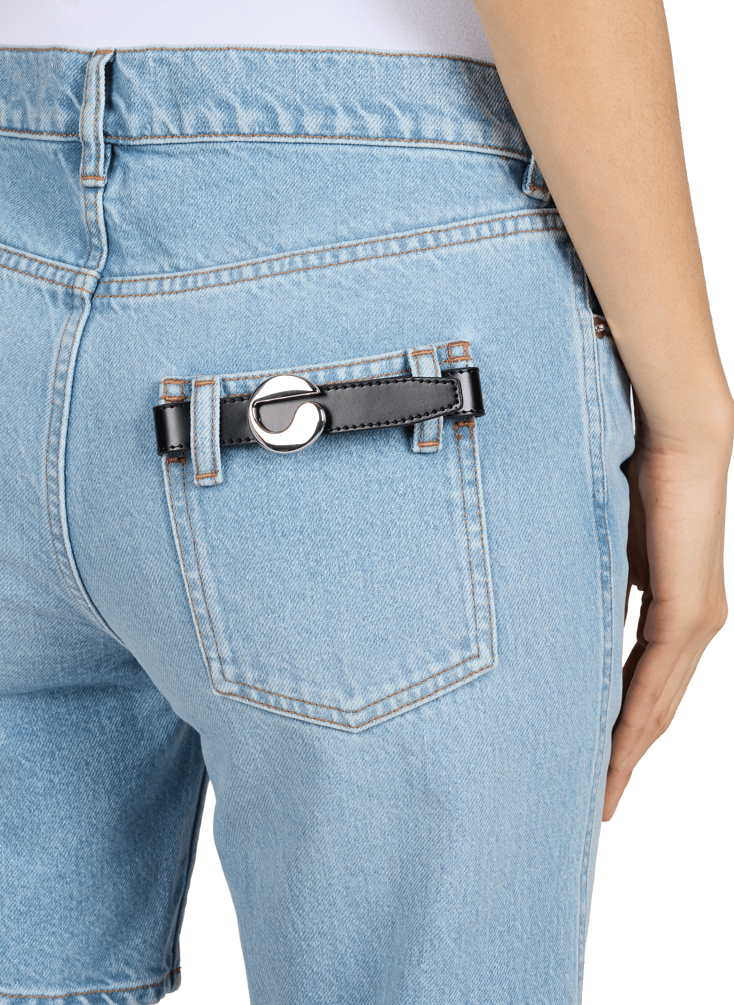 Cotton short and long leg jeans COPERNI Blue