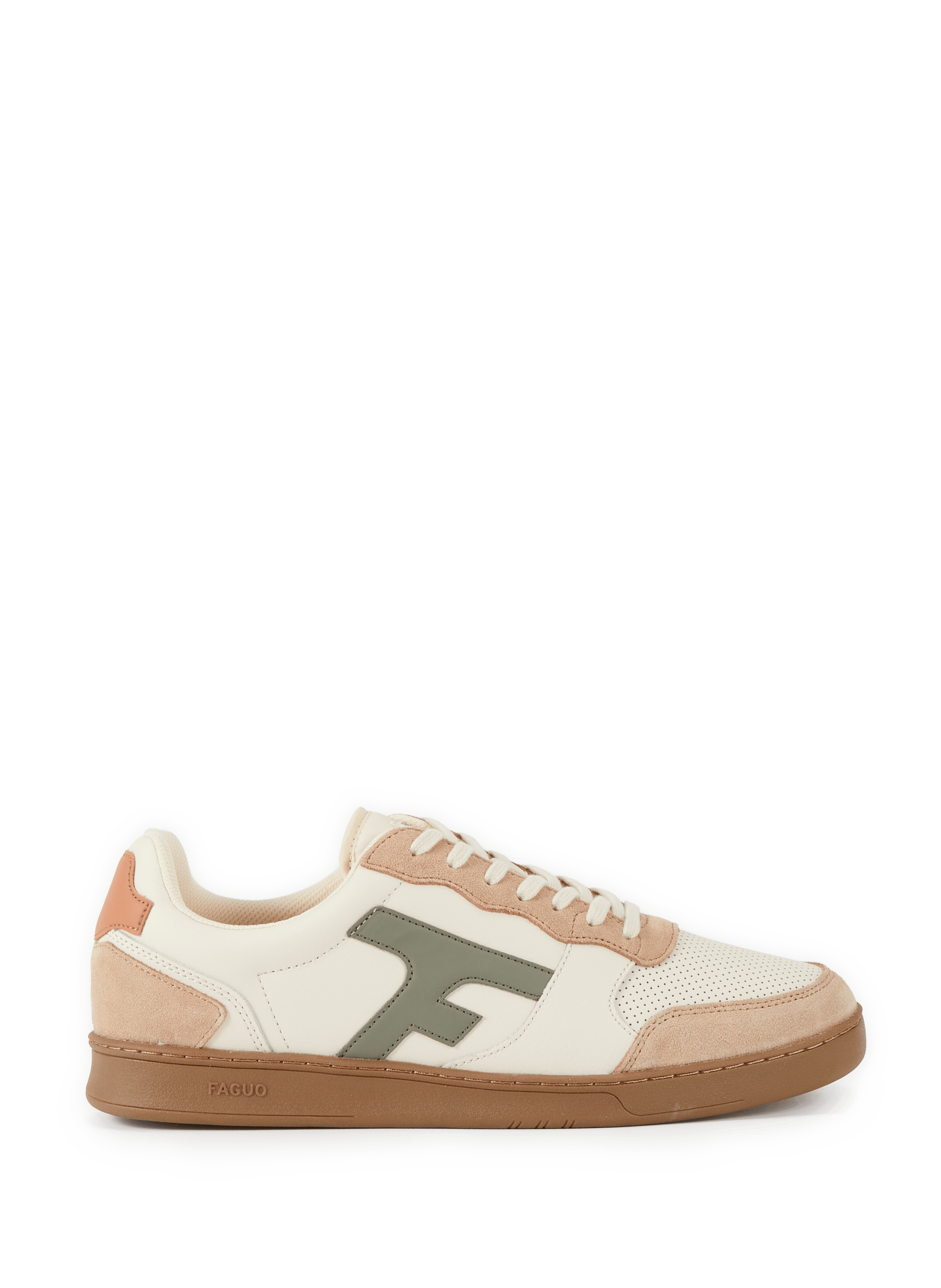 Leather sneakers FAGUO White