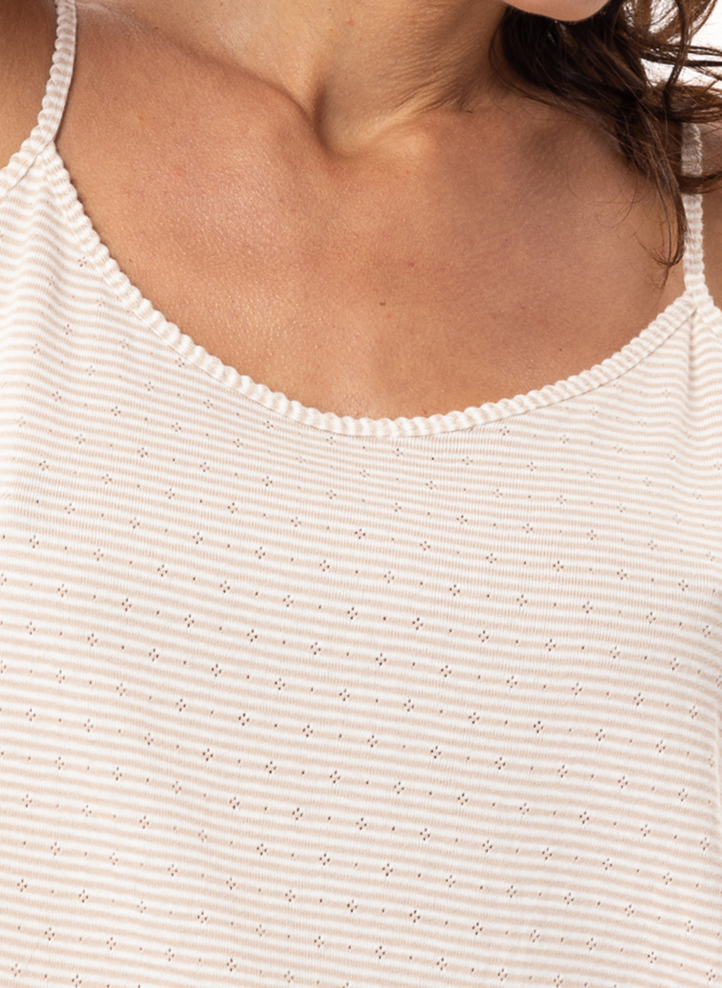 Pyjama short en coton matcha 200 LE CHAT Multicolore