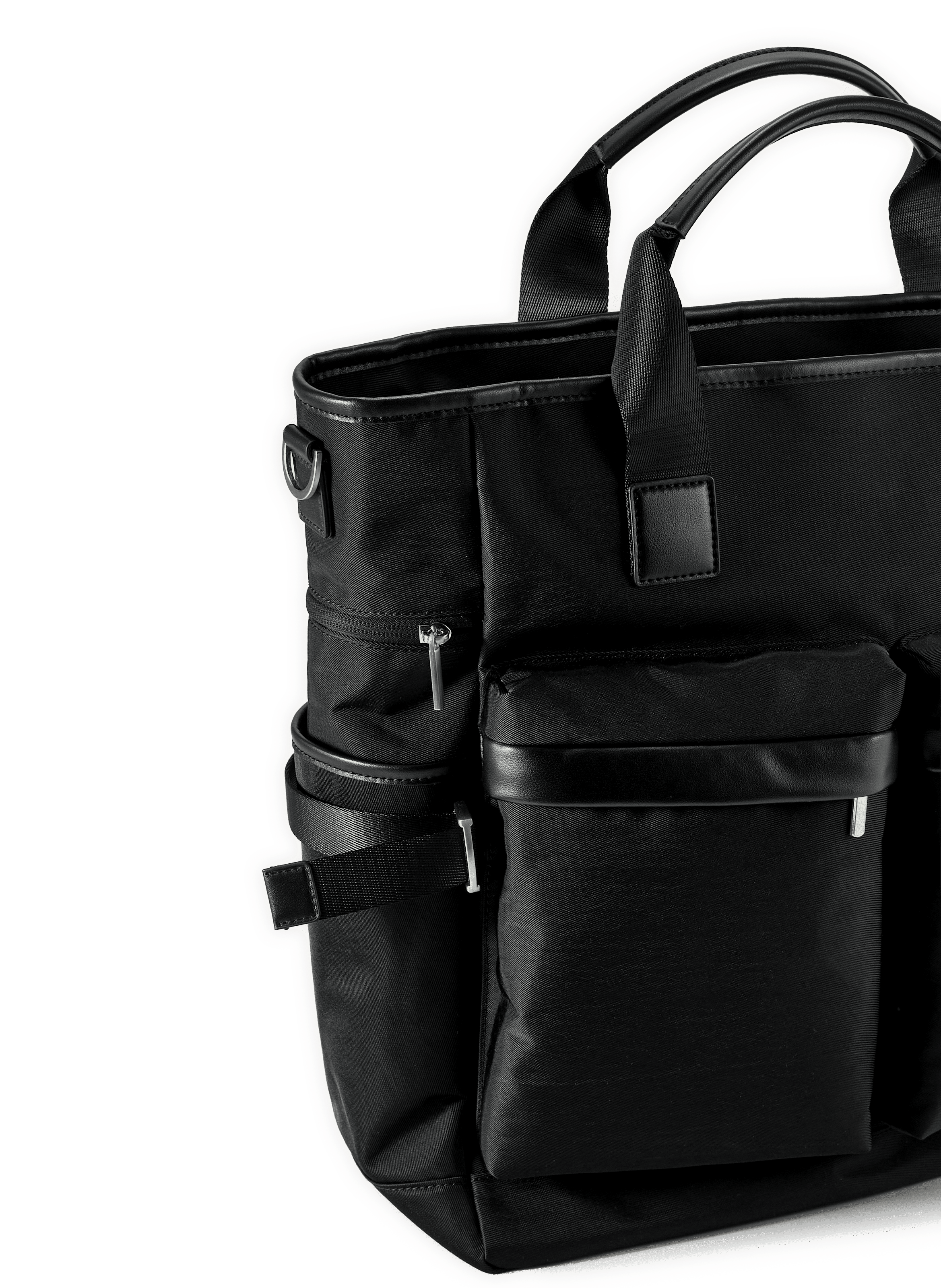 Plain handbag SAISON 1865 Black