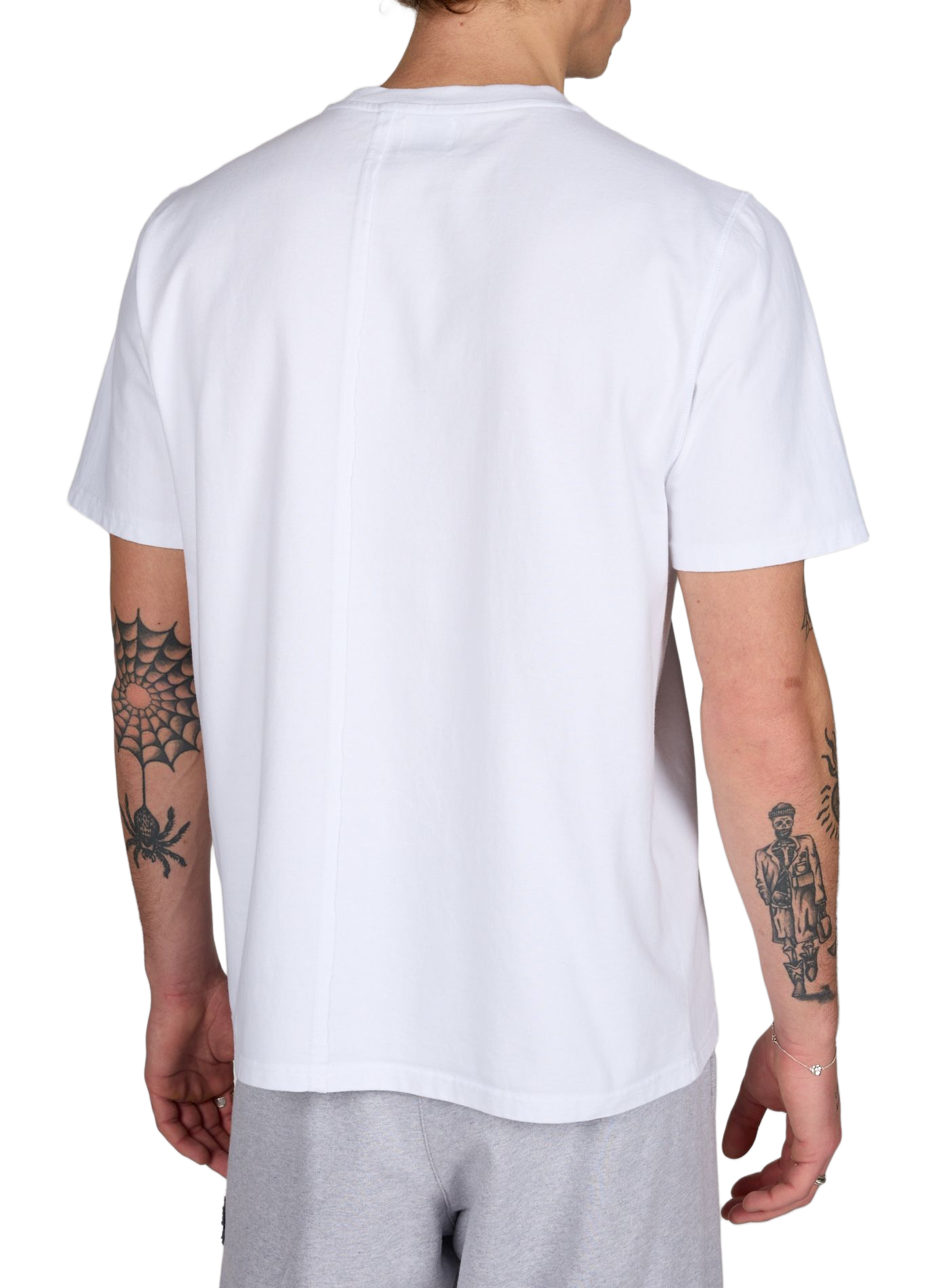 T-shirt imprimé à col rond en coton ARTE ANTWERP Blanc