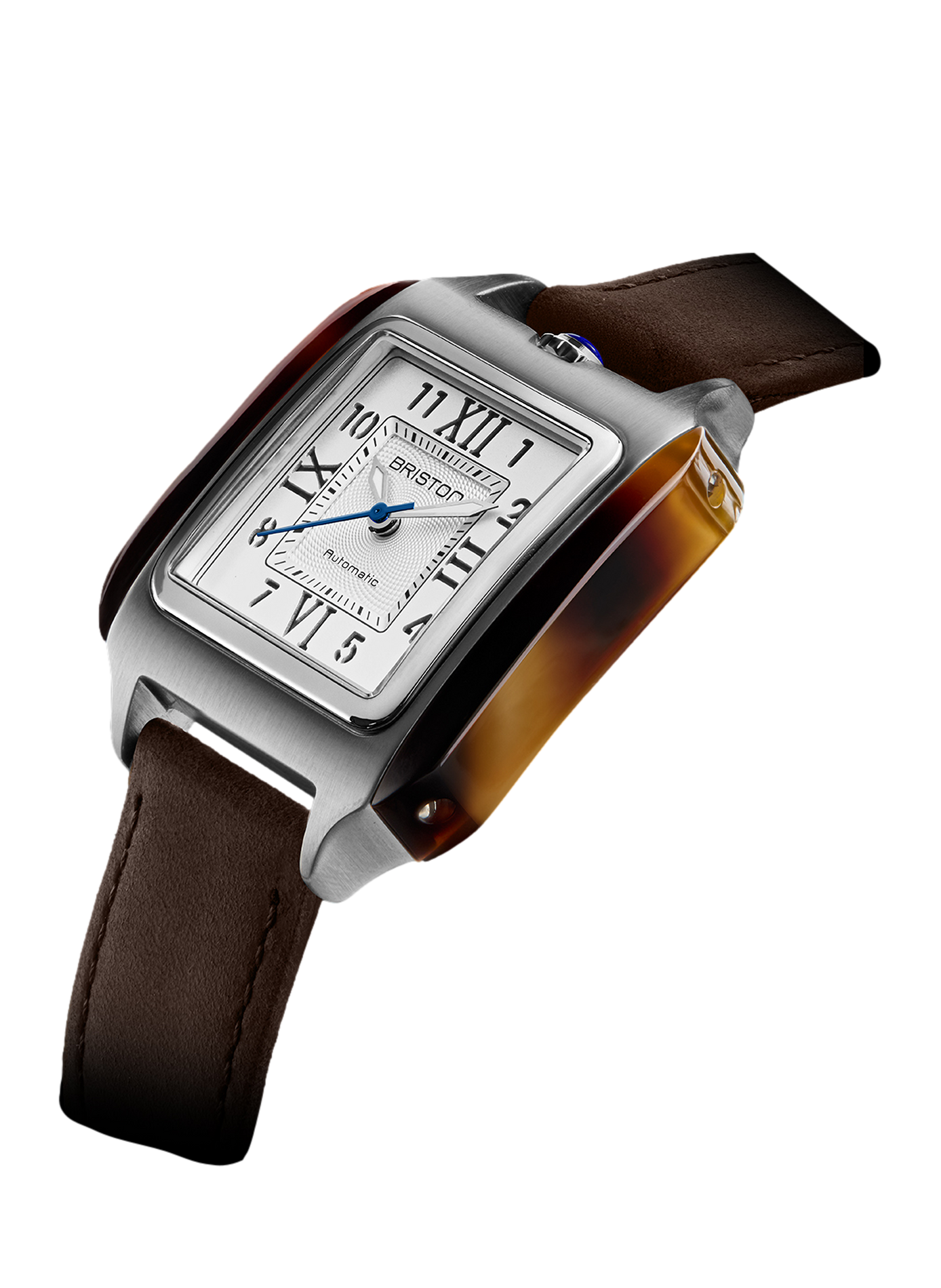 Montre Stremliner Kennedy en cuir BRISTON Blanc