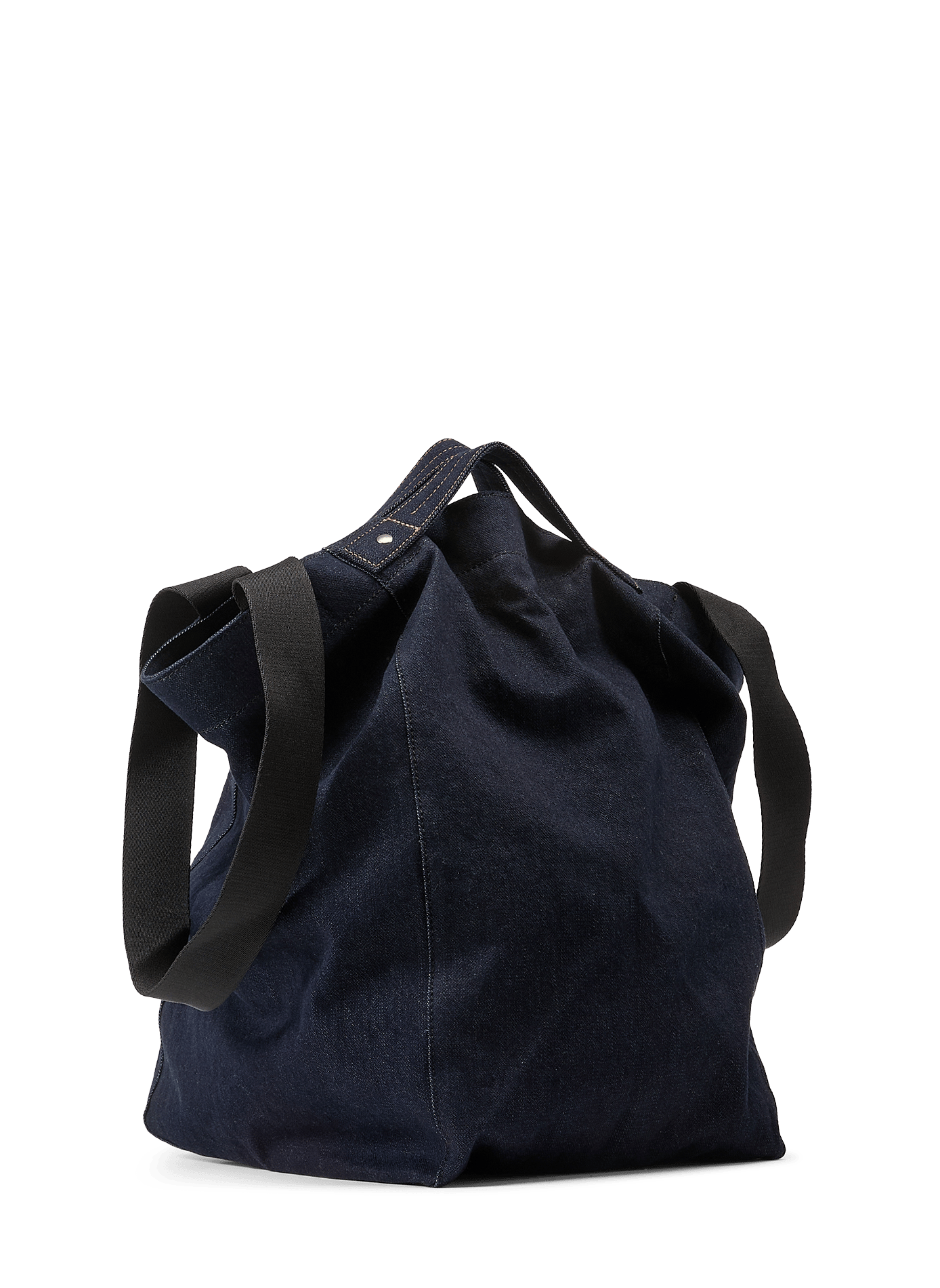 Sac cabas Grip en denim de coton NN.07 Bleu