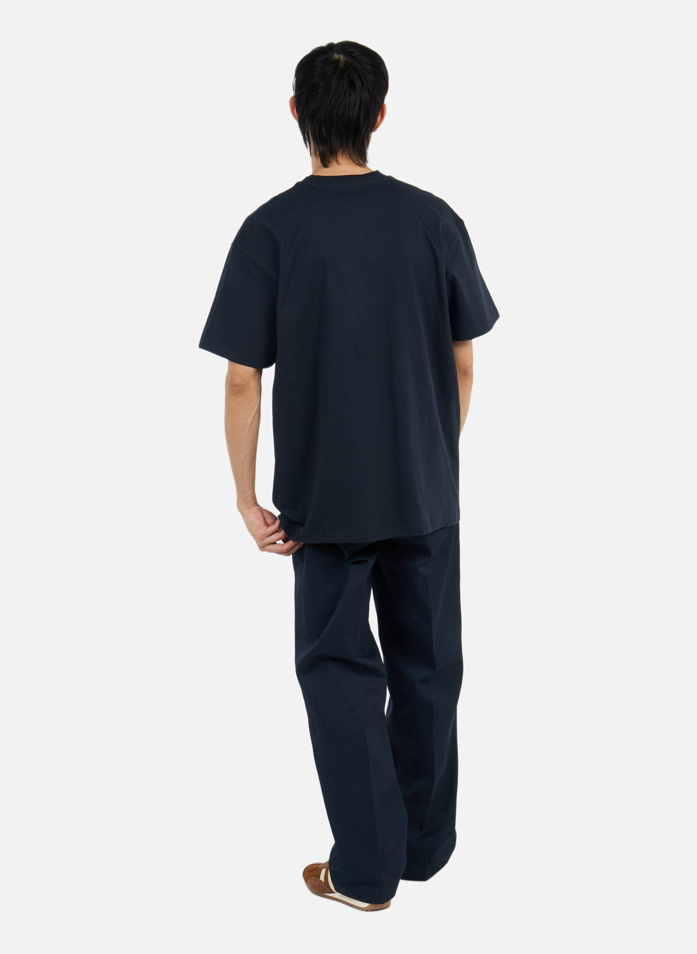 T-shirt american script CARHARTT WIP Bleu