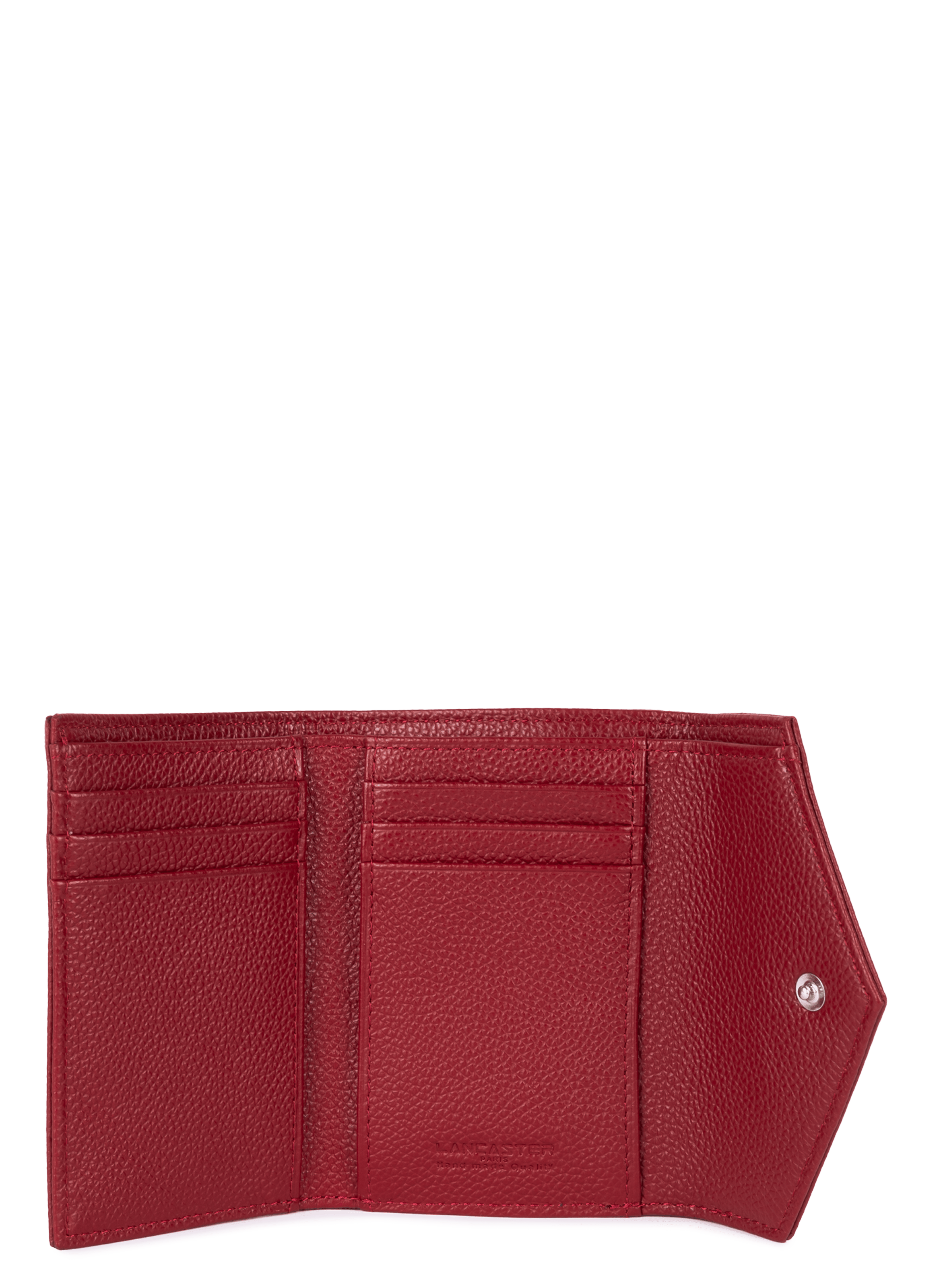 Porte-cartes - foulonné pm | Rouge LANCASTER Femme