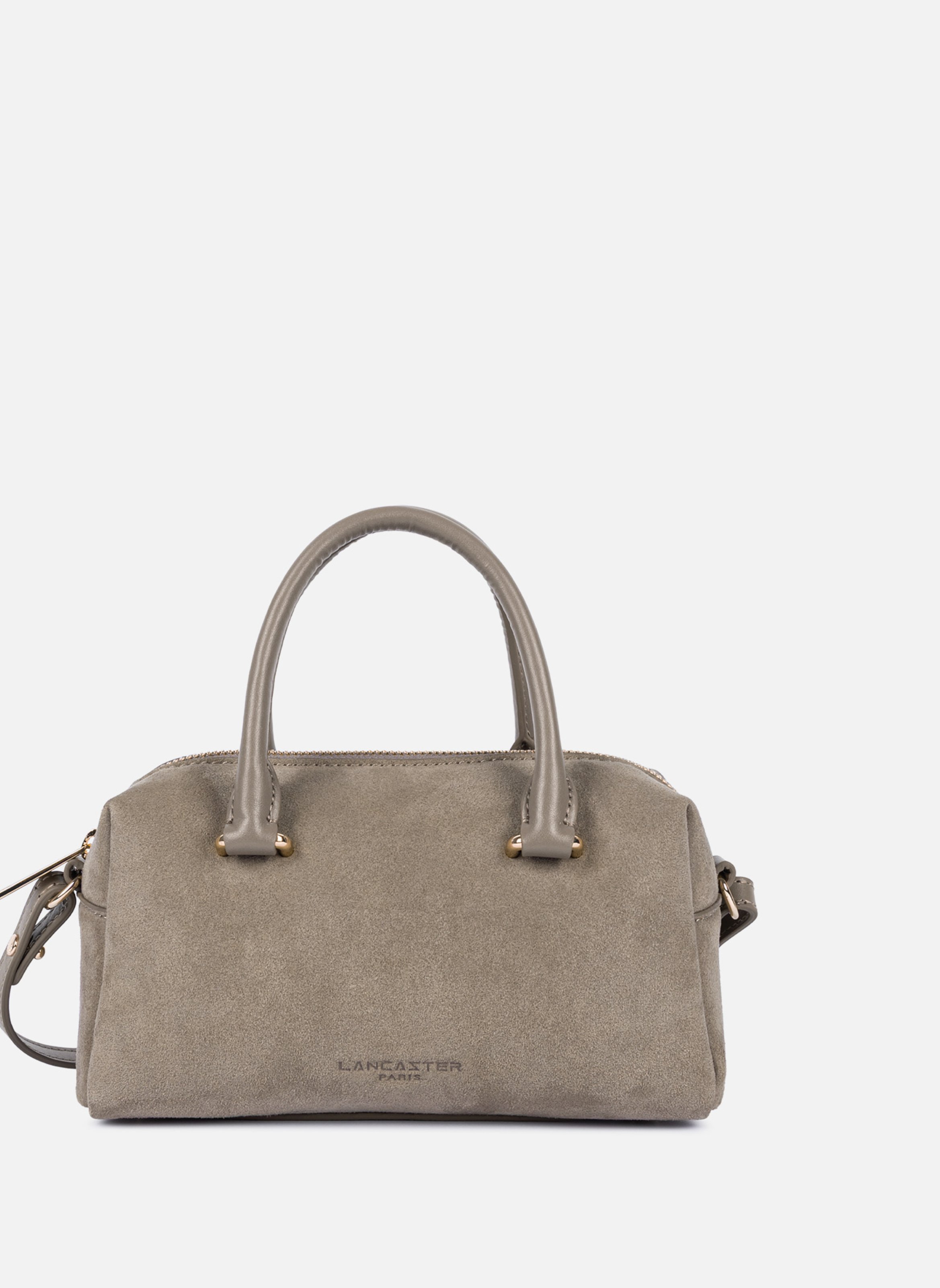 Sac à main - suède cube LANCASTER Gris