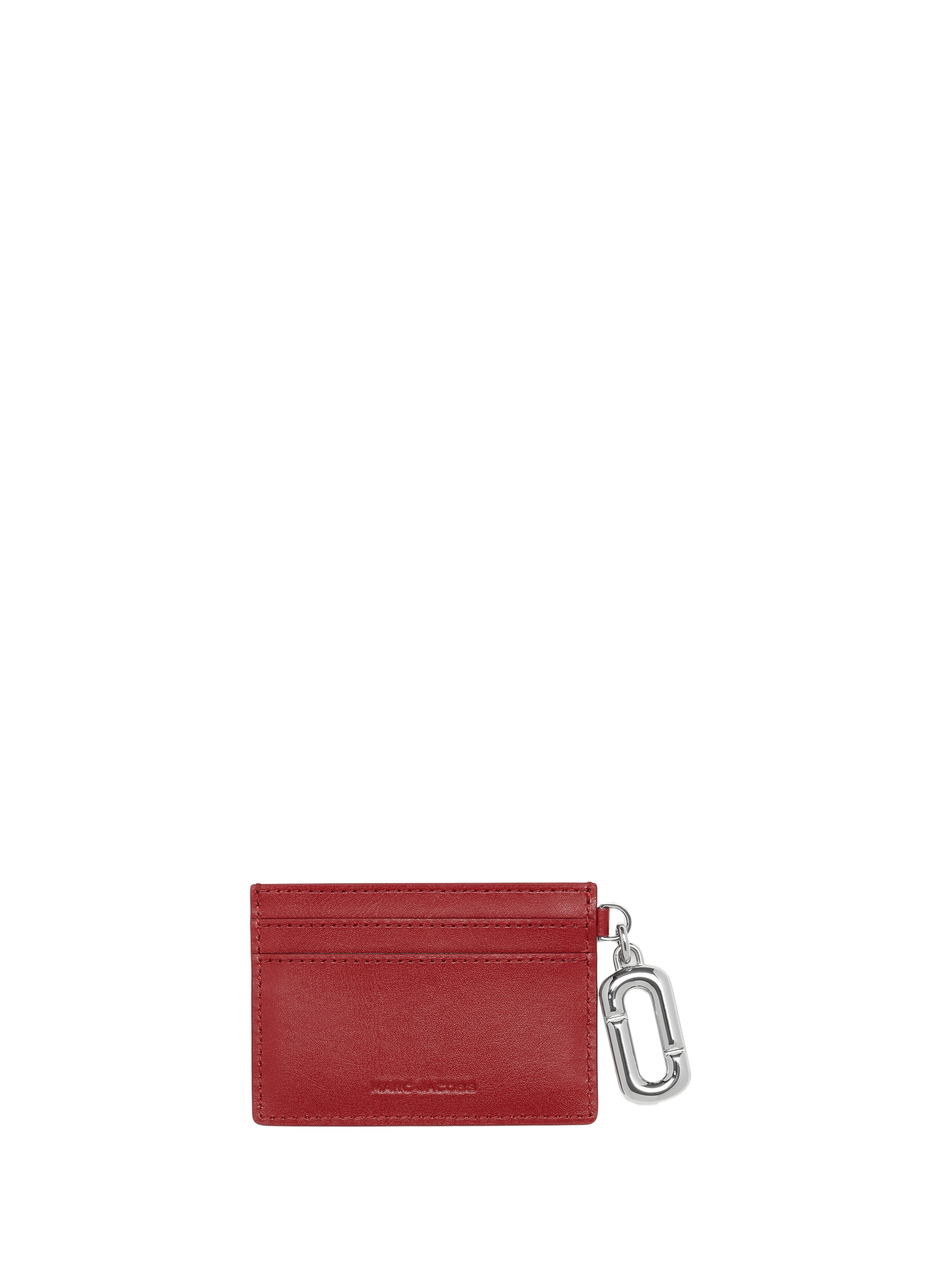Porte-cartes The Scene en cuir MARC JACOBS Rouge