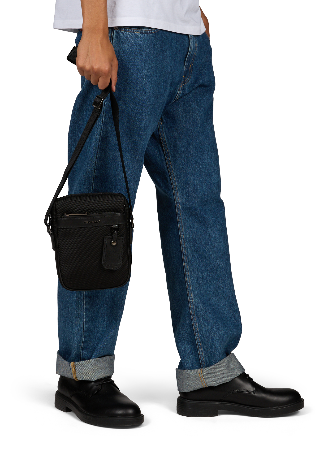 Mini canvas Noah shoulder bag CHABRAND Black