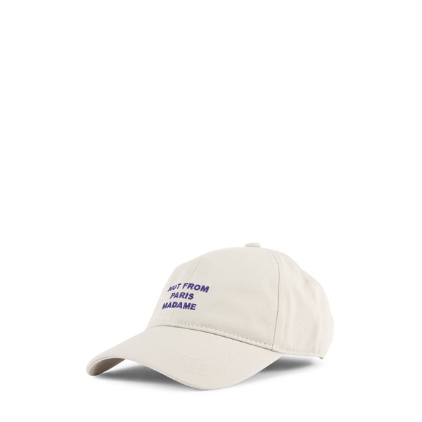 Casquette brodée en coton Casquette brodée en coton