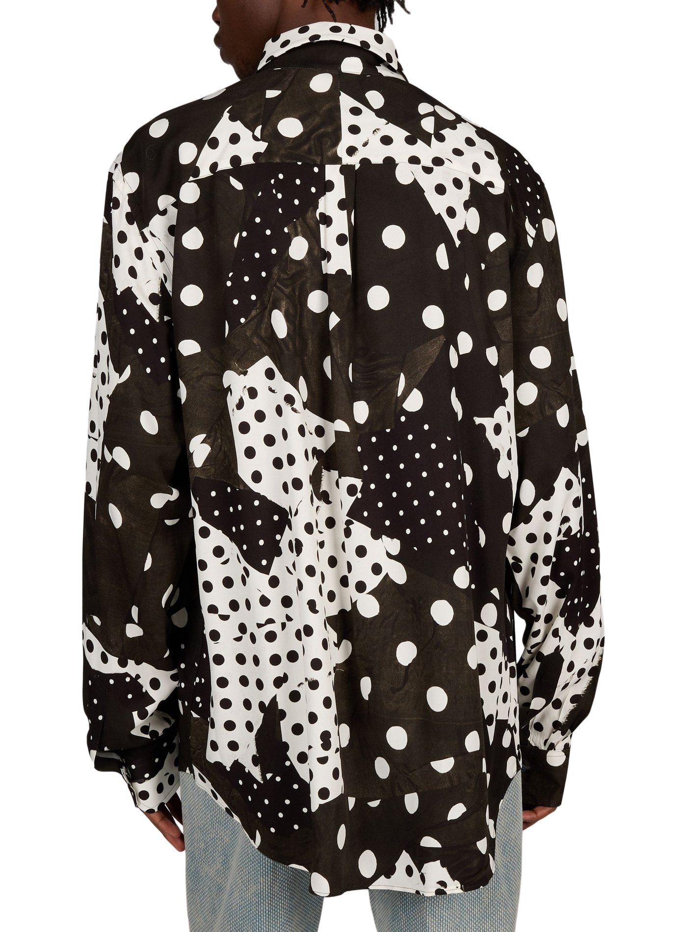 Printed flowing shirt PAUL SMITH Black
