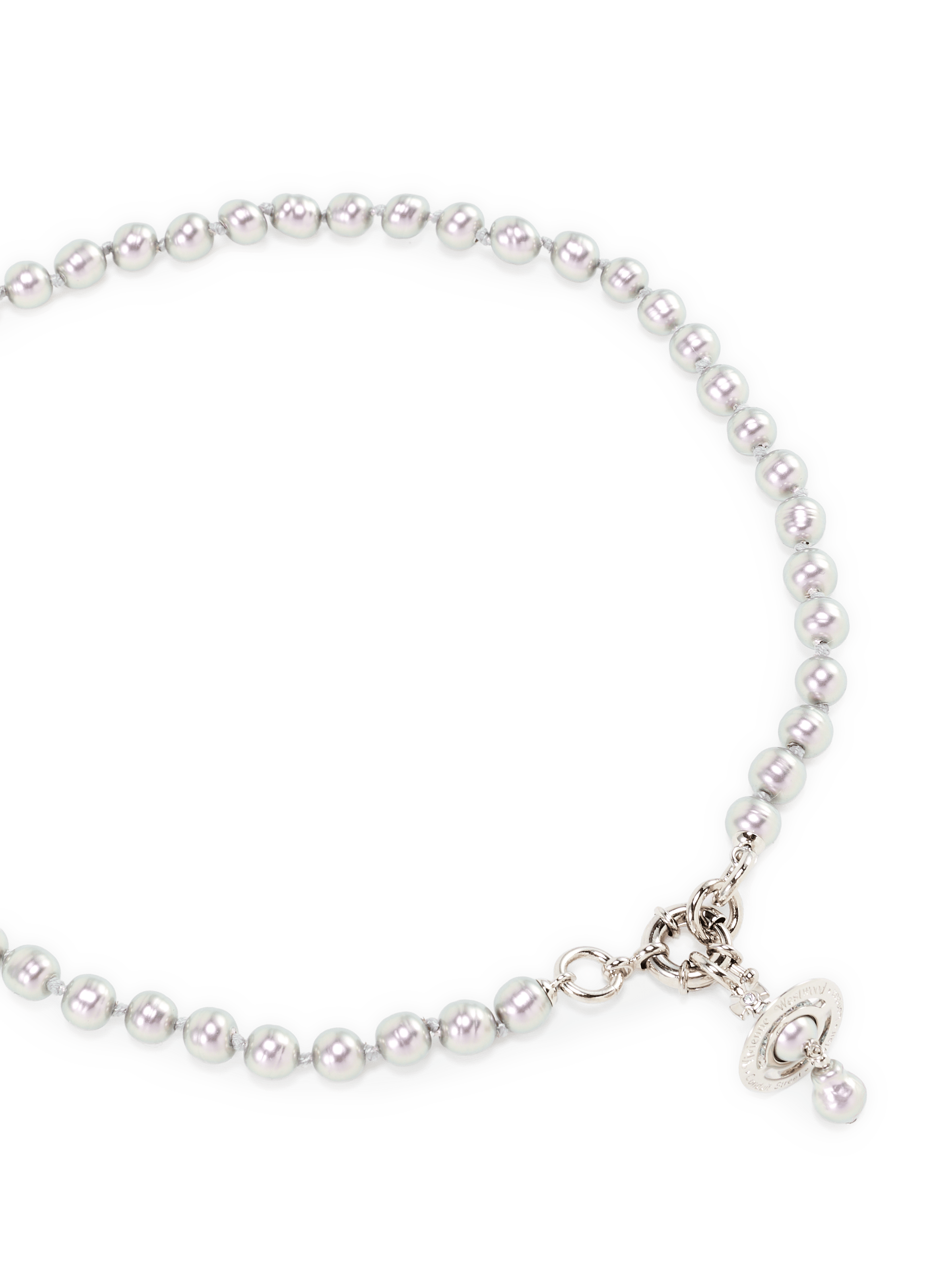 Collier Aleksa en laiton VIVIENNE WESTWOOD Purple