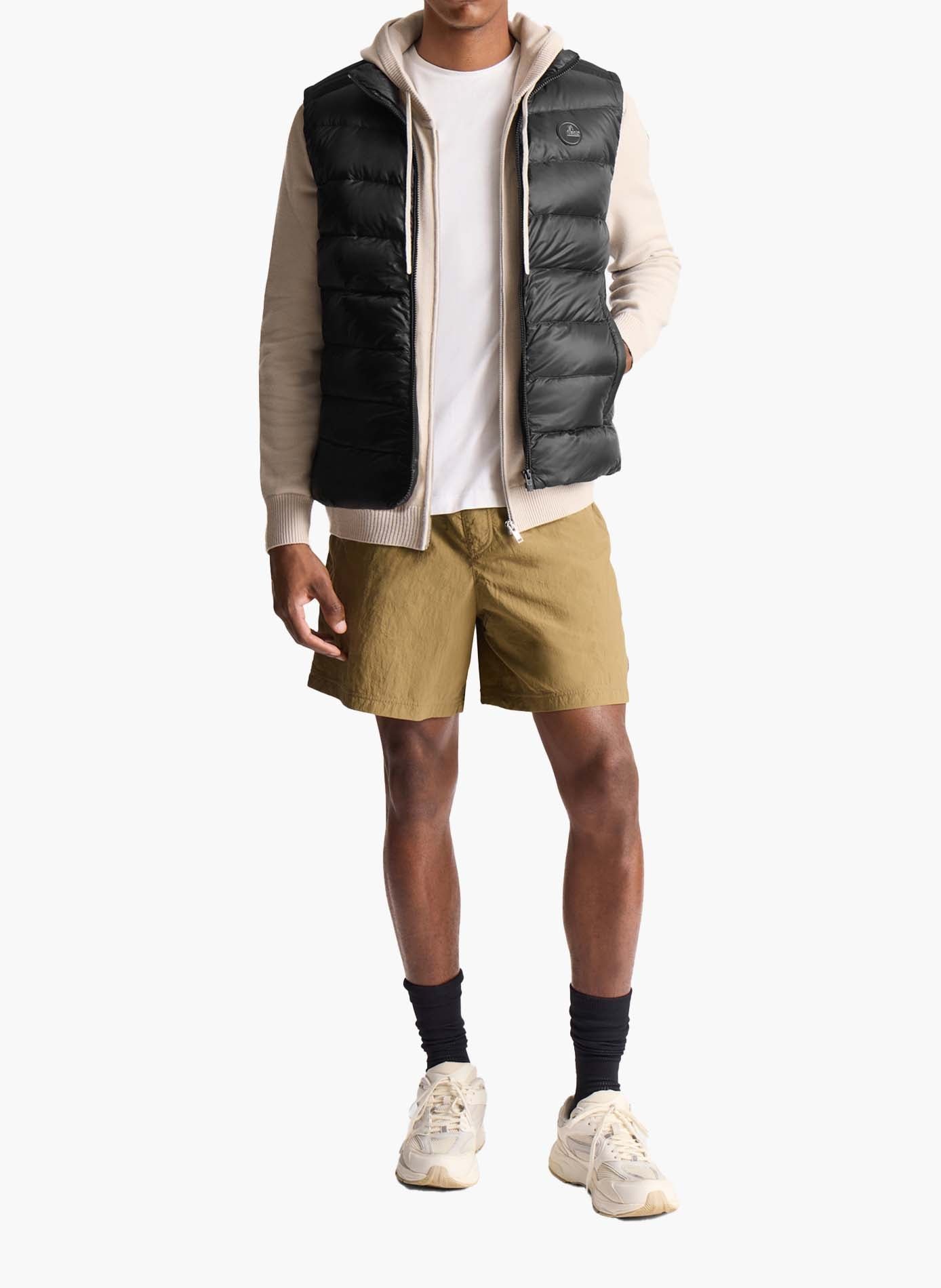 Doudoune sans manches gorvone col montant coupe regular FUSALP Noir