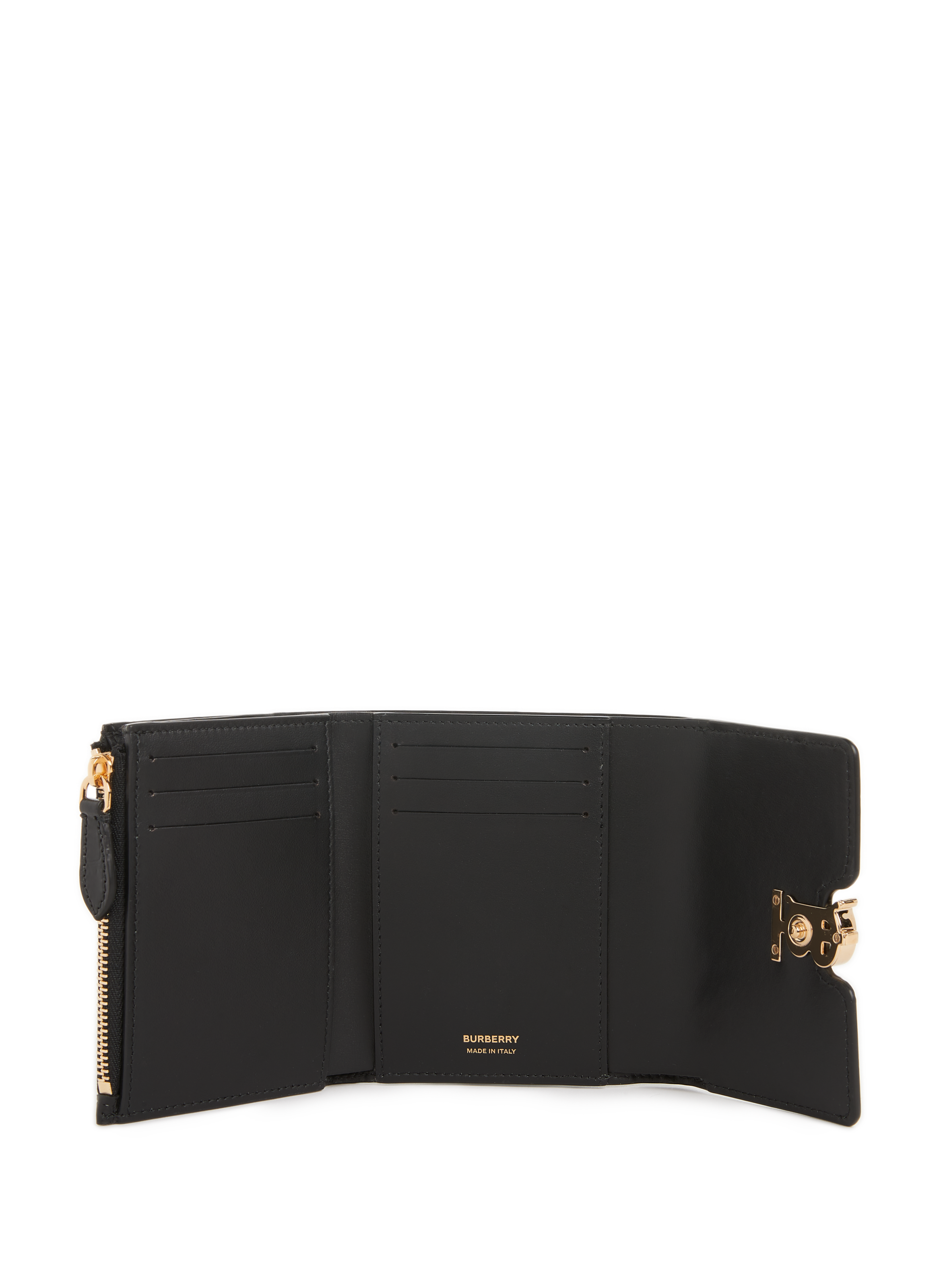 Portefeuille en cuir verni