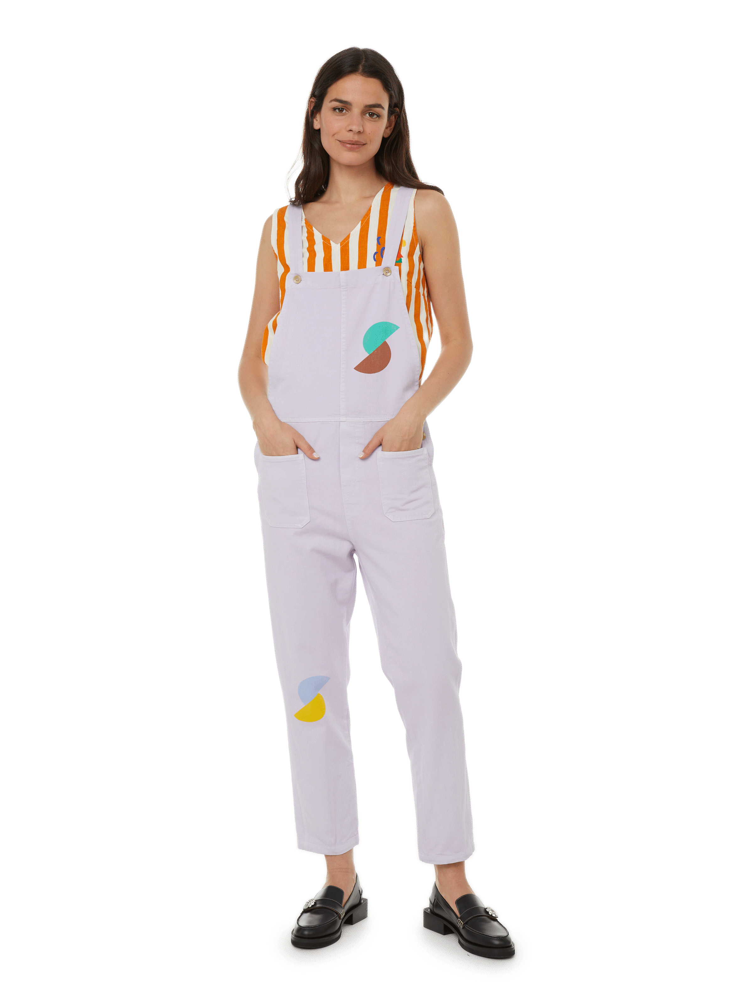 BOBO CHOSES Combinaison en coton Violet