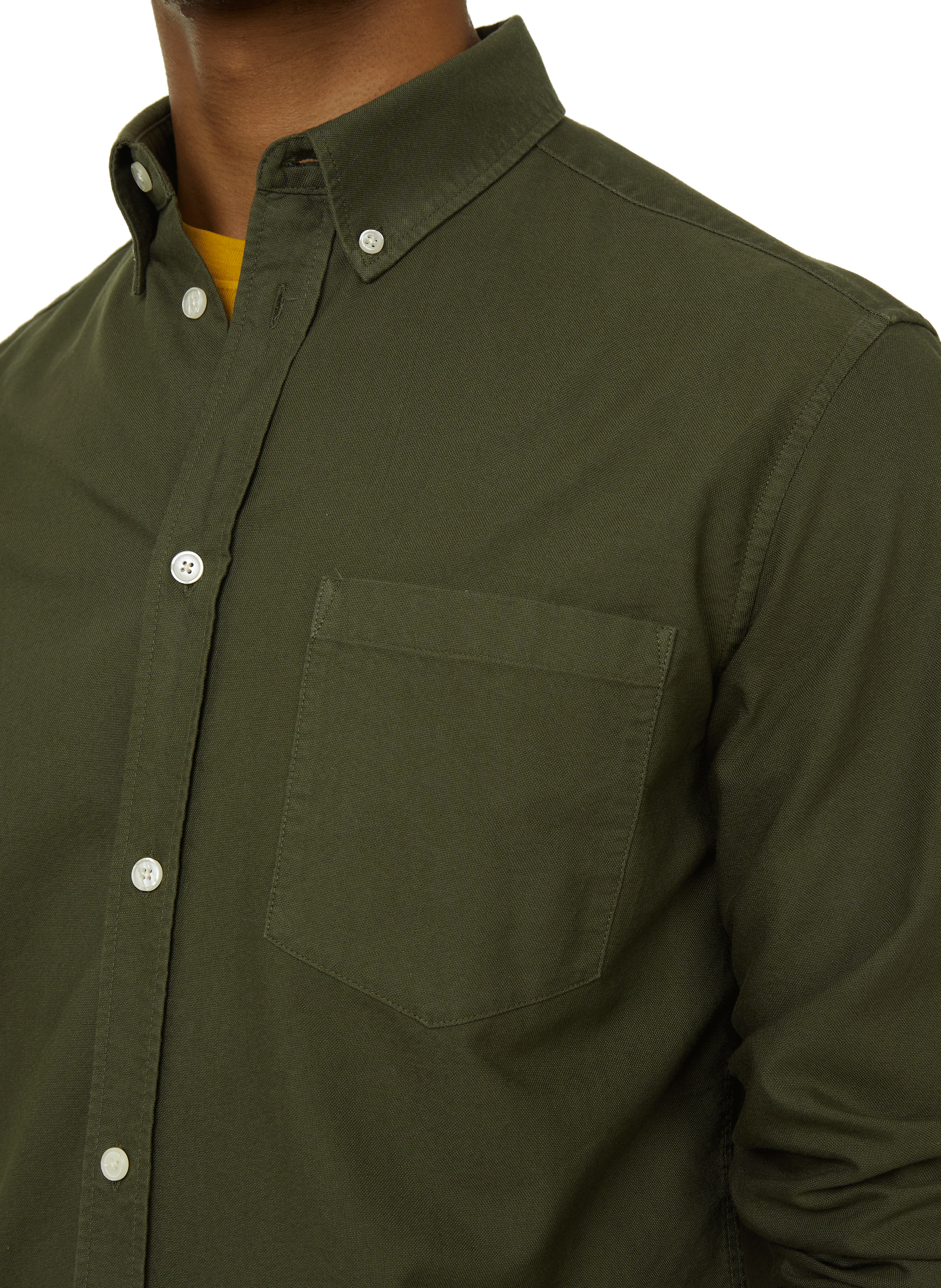 Chemise Amen en coton SAISON 1865 Vert