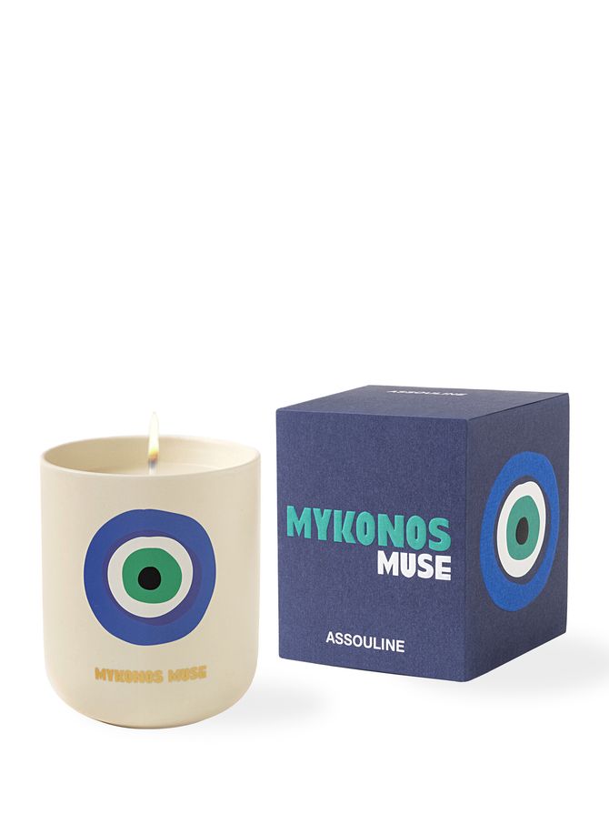 Mykonos Muse candle ASSOULINE
