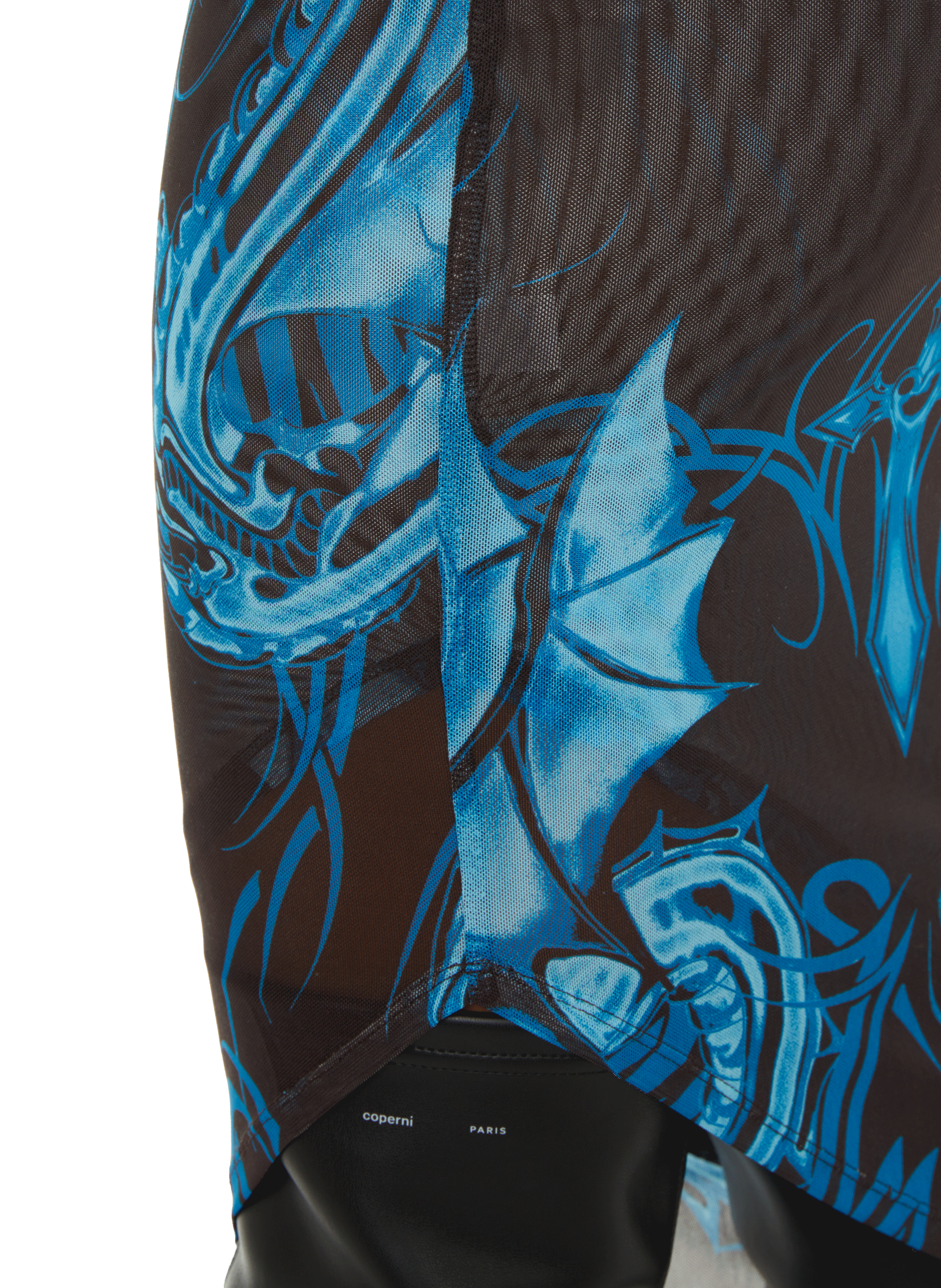 Midi mesh skirt MIAOU Multicolour