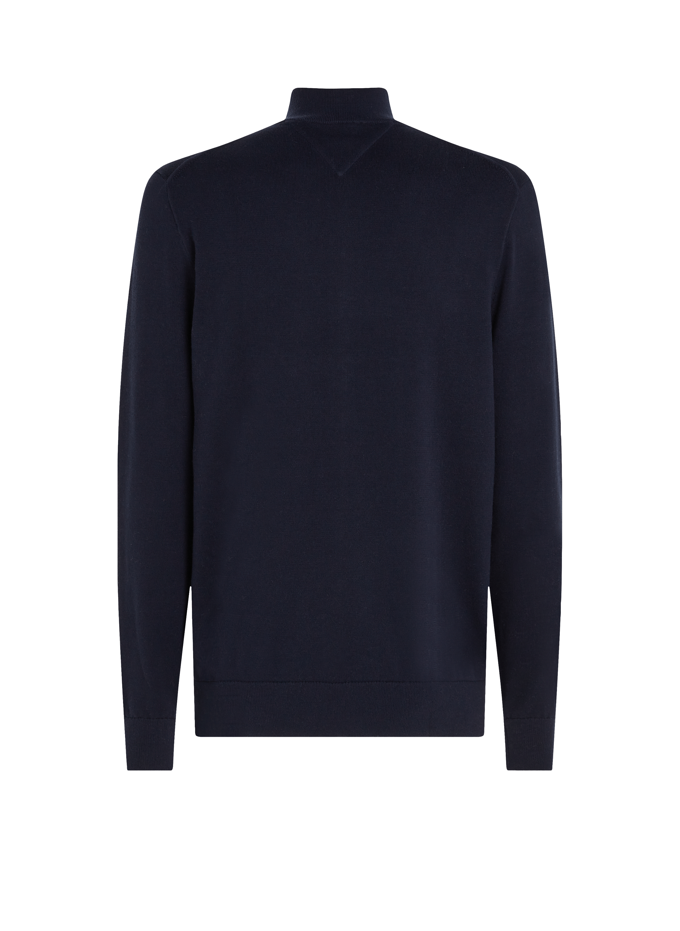 Zip-up sweater with funnel neck TOMMY HILFIGER Blue