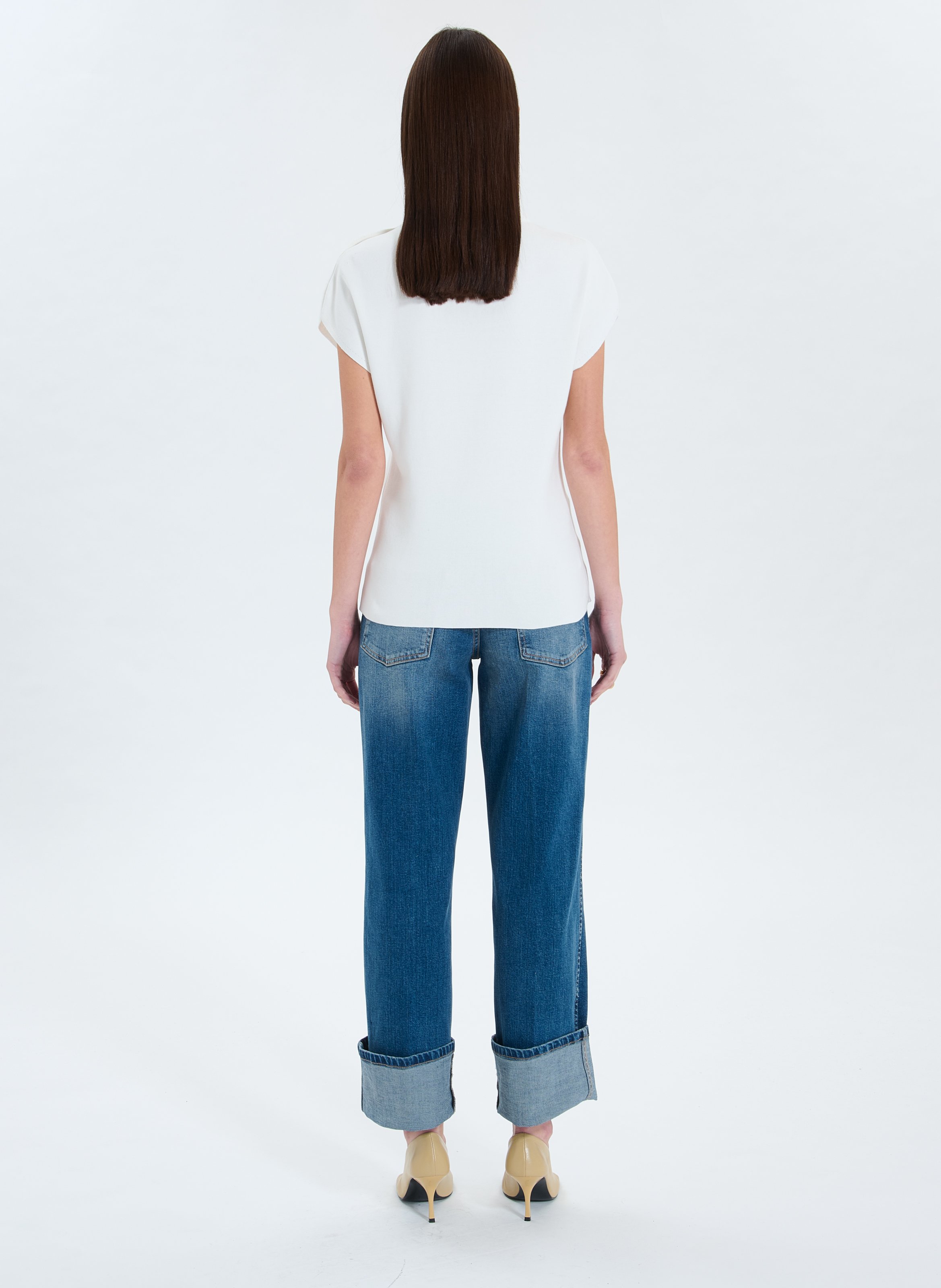 Pull  nigella ZAPA Blanc